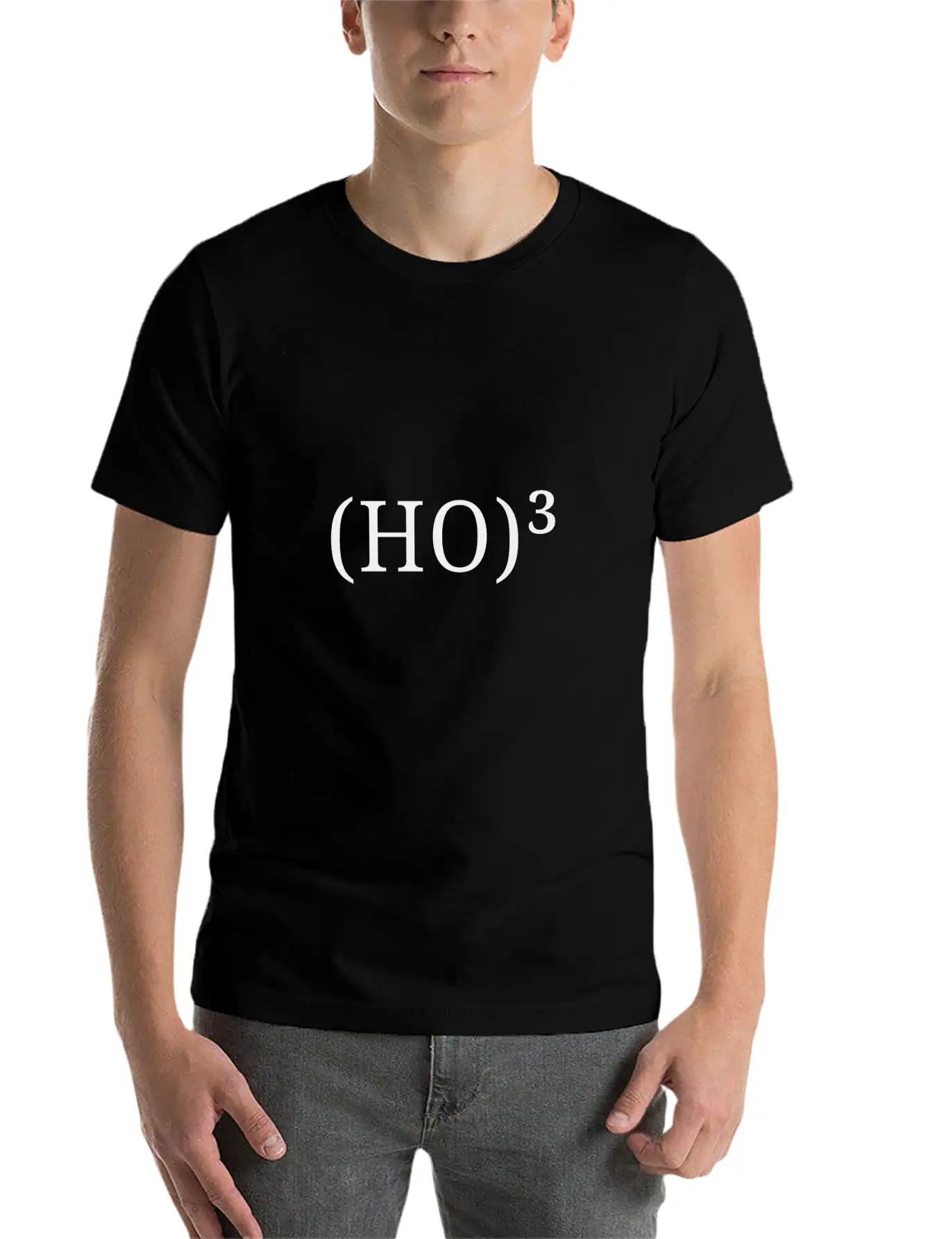 (HO)³ - HO HO HO Essential Unisex Summer Tee – Soft Cotton Casual Fit