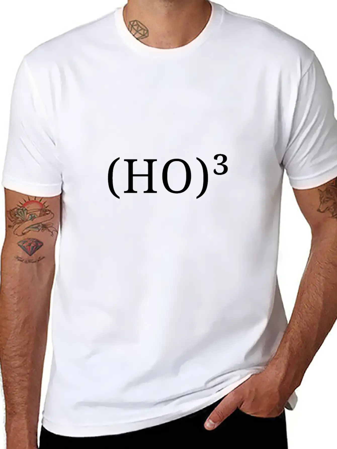 (HO)³ - HO HO HO Essential Unisex Summer Tee – Soft Cotton Casual Fit