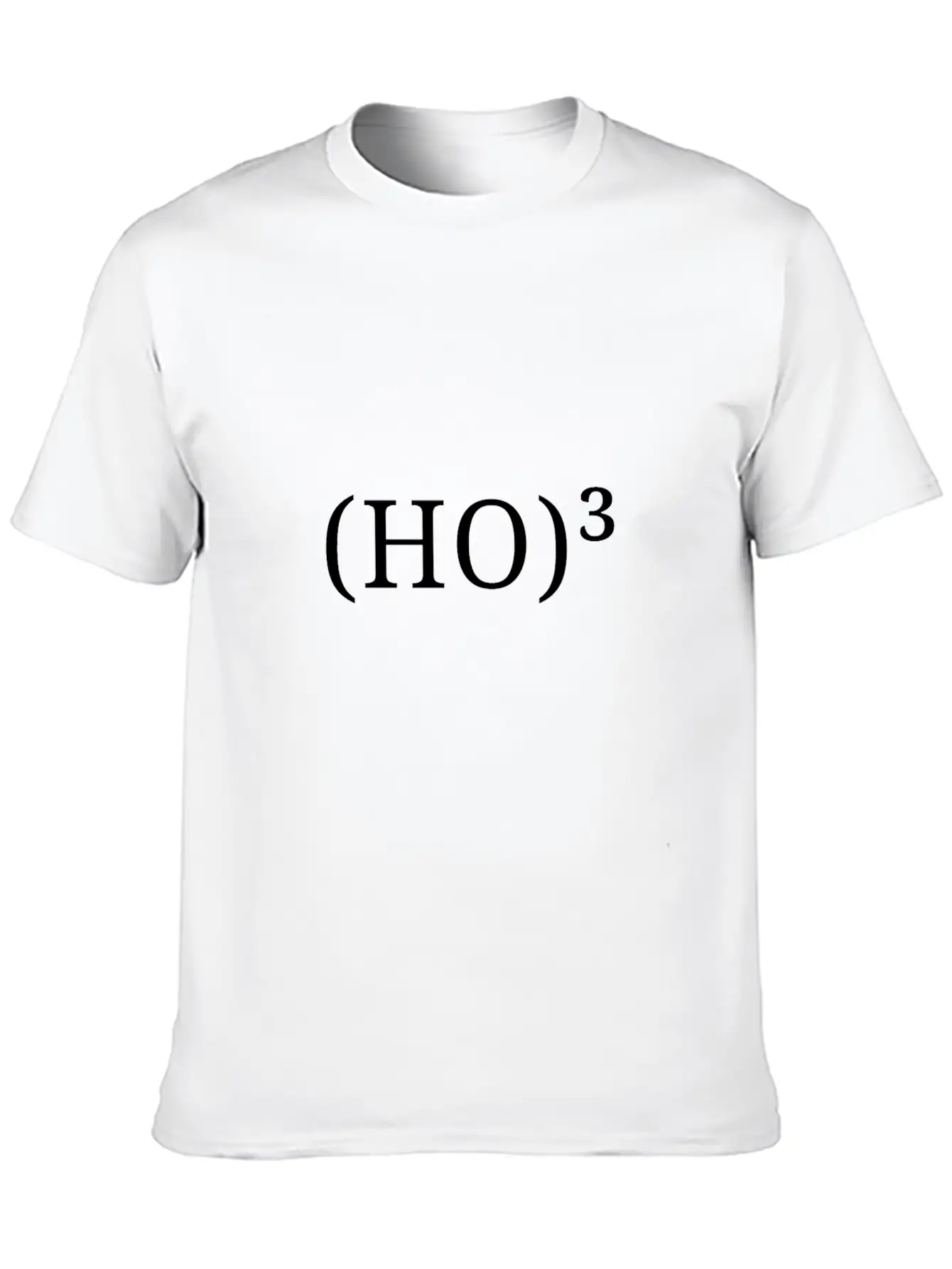 (HO)³ - HO HO HO Essential Unisex Summer Tee – Soft Cotton Casual Fit