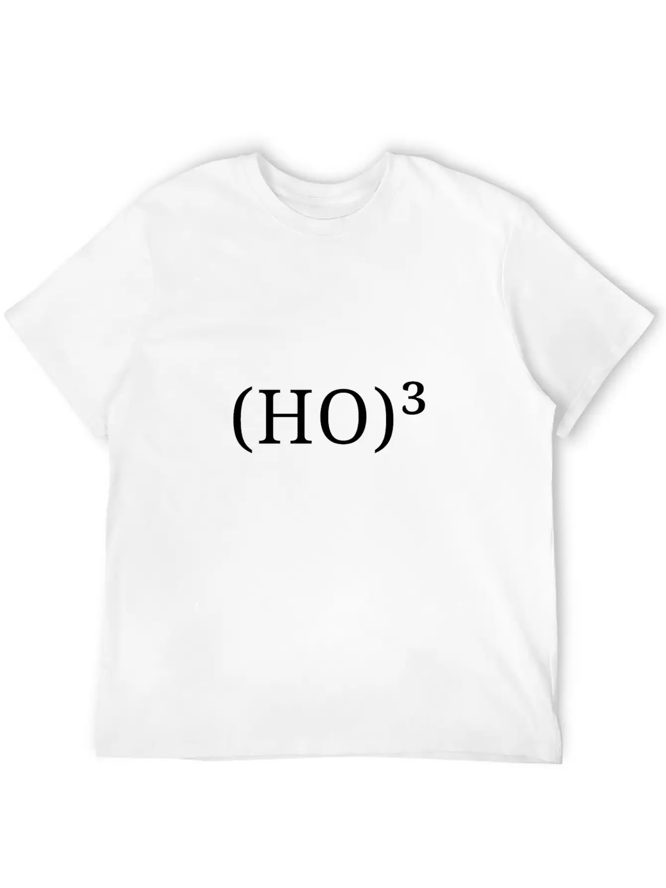 (HO)³ - HO HO HO Essential Unisex Summer Tee – Soft Cotton Casual Fit