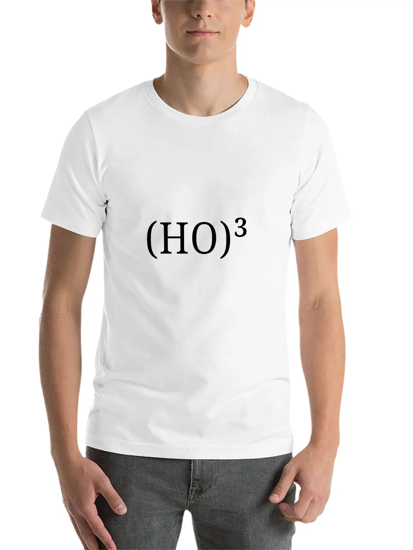 (HO)³ - HO HO HO Essential Unisex Summer Tee – Soft Cotton Casual Fit