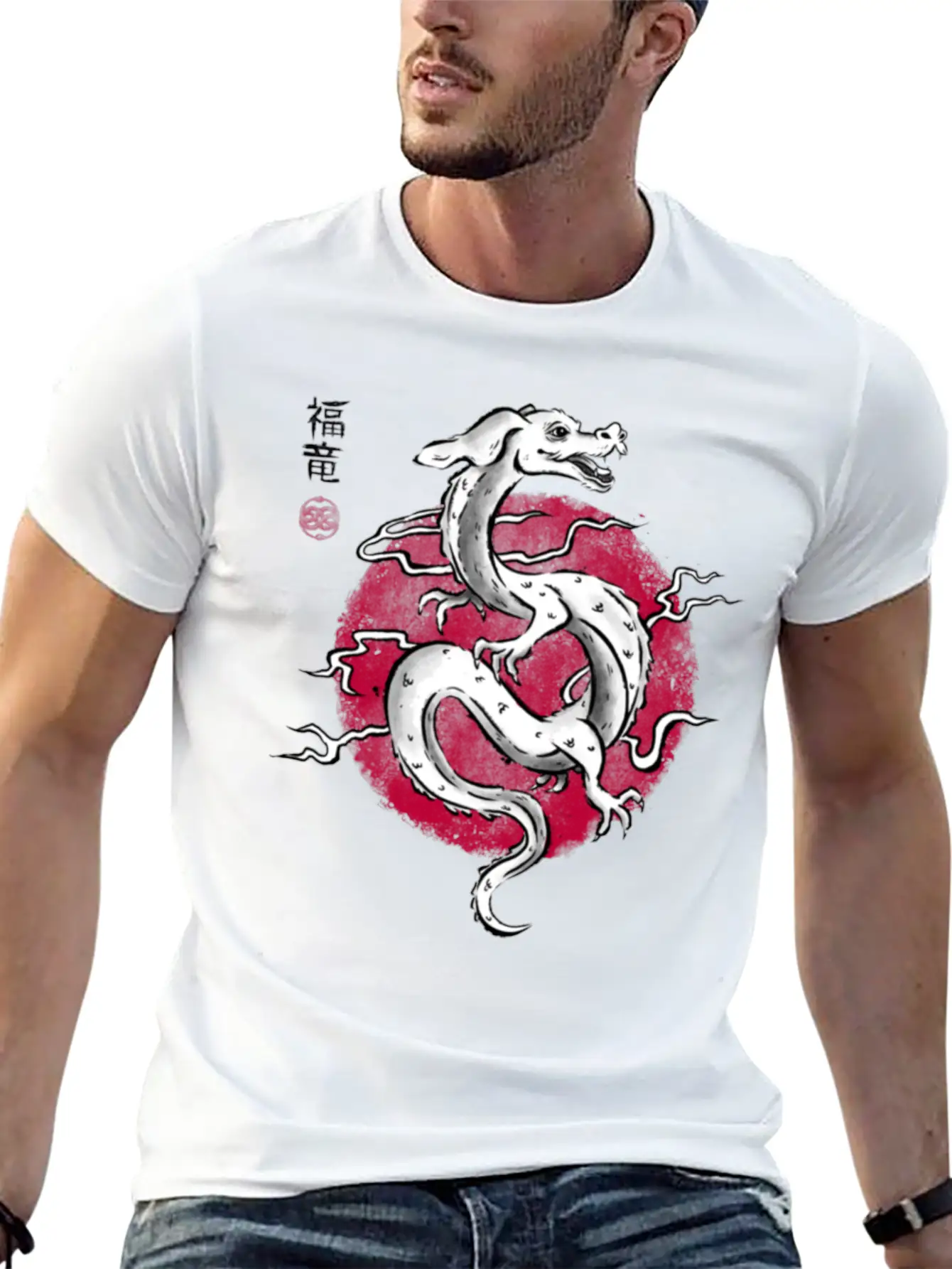 Ink Fukuryu Timeless Short Sleeve Tee – Comfy And Minimalist Design