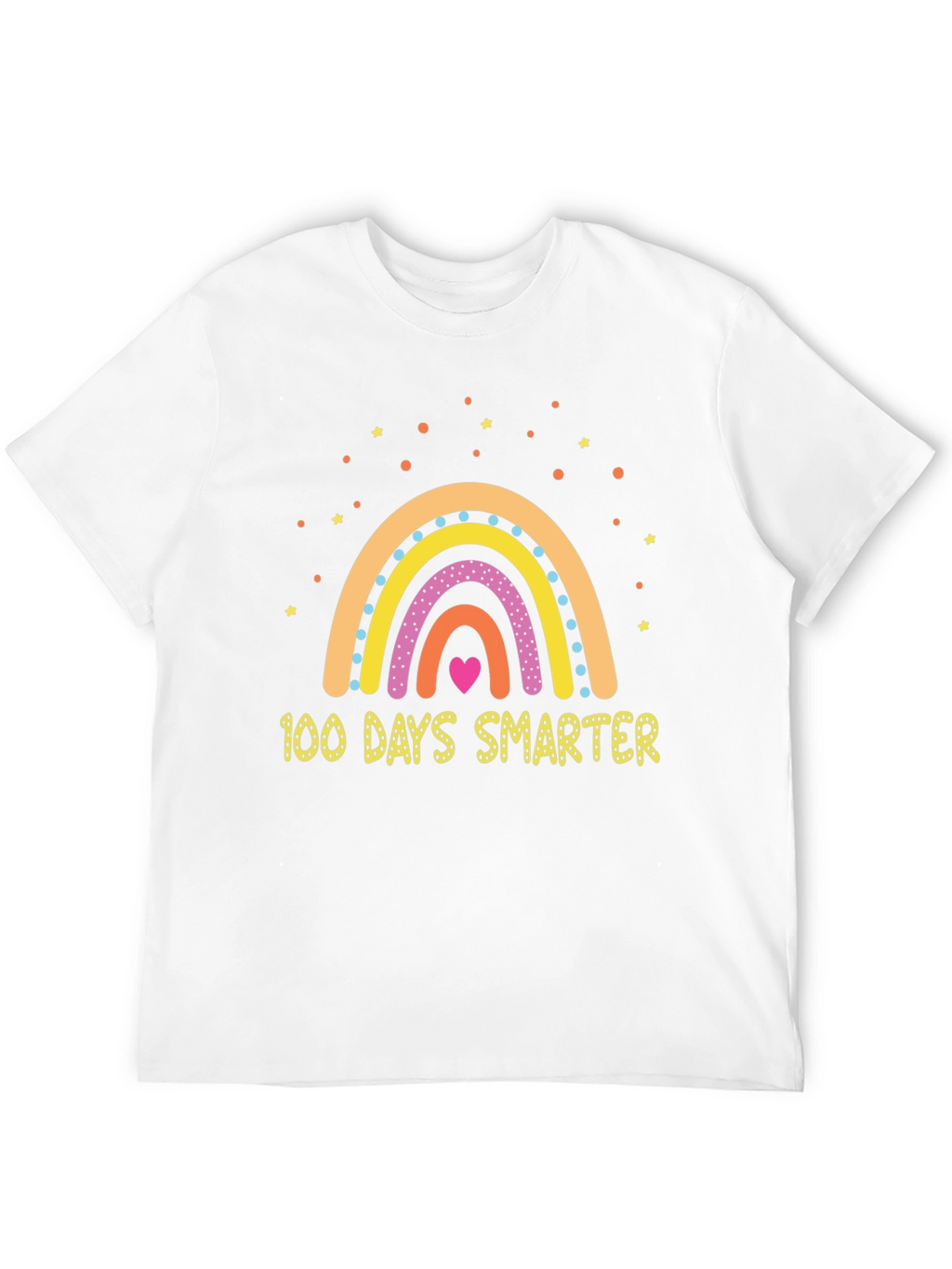 100 Days Smarter Rainbow T-Shirt