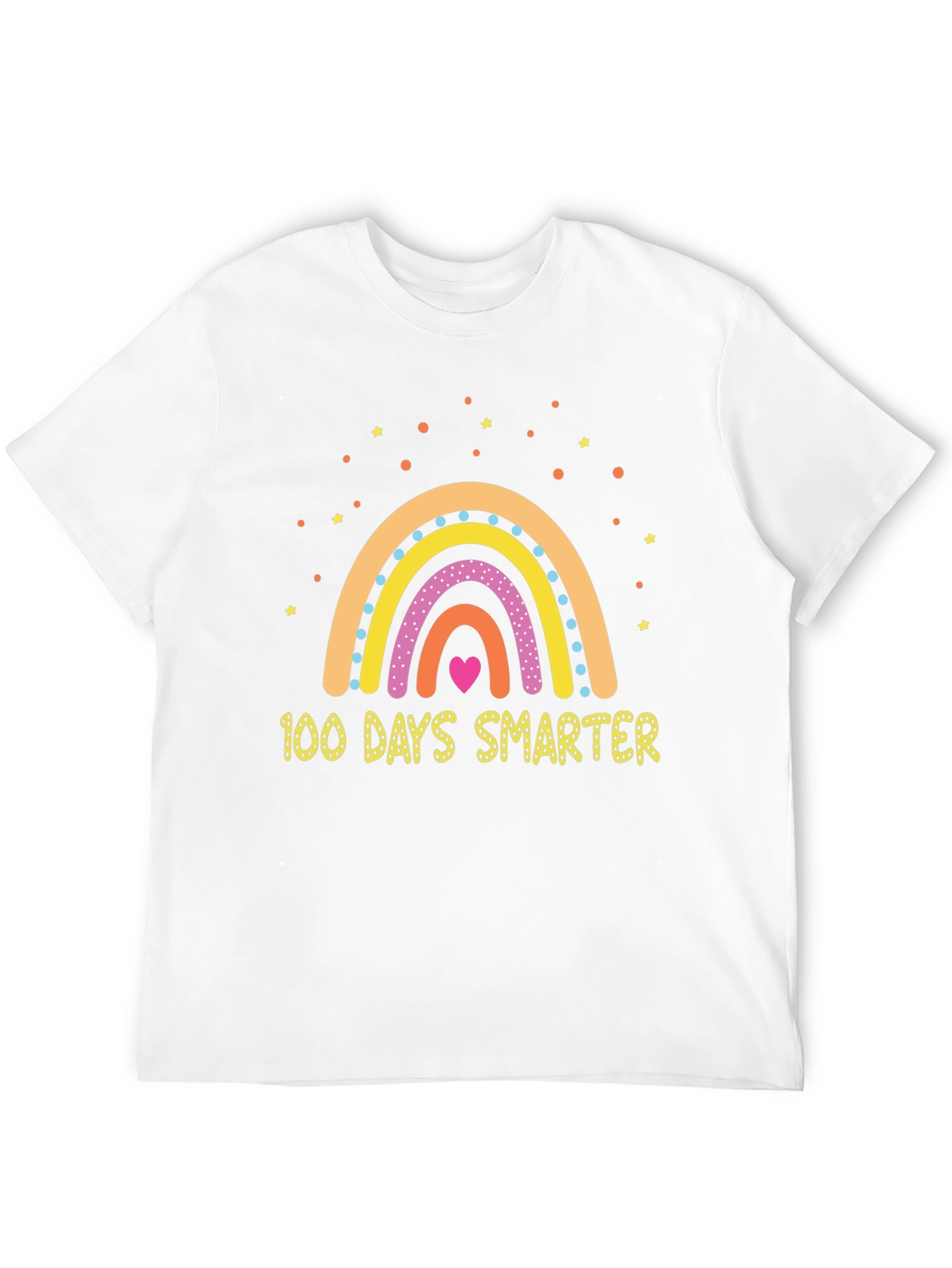100 Days Smarter Rainbow T-Shirt