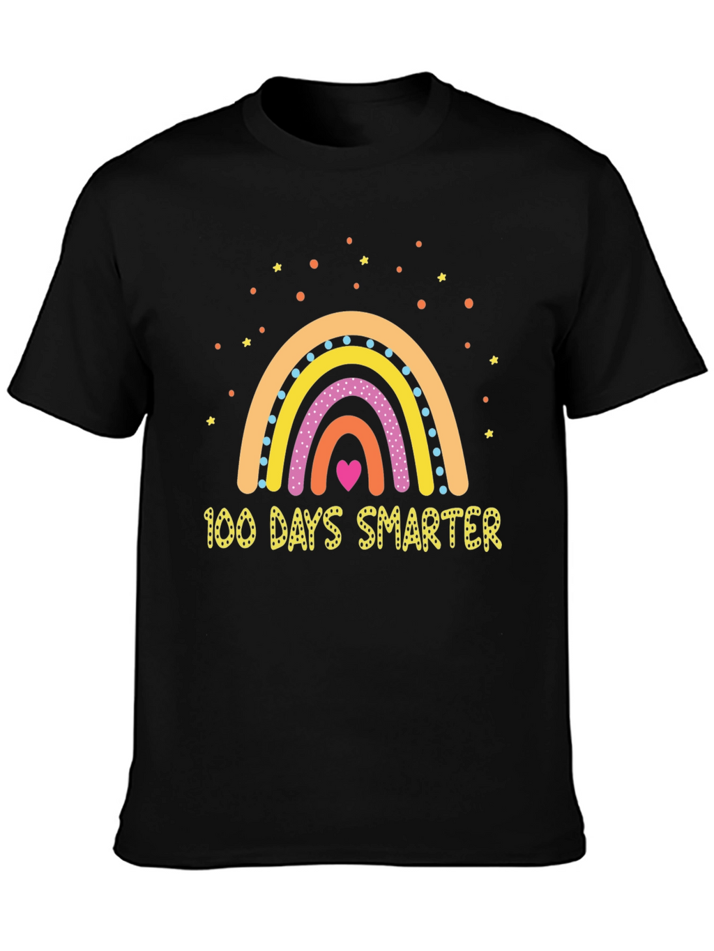 100 Days Smarter Rainbow T-Shirt