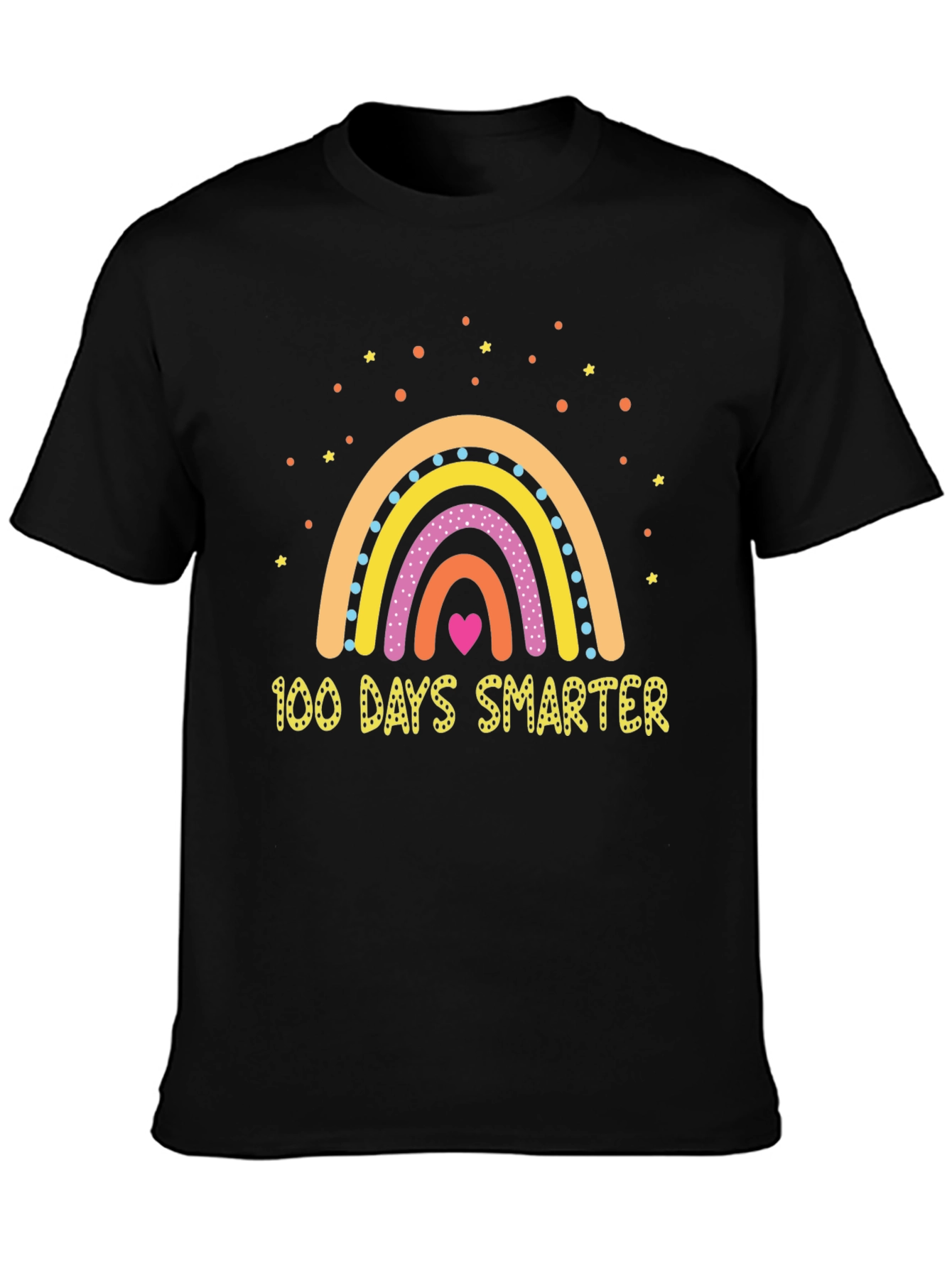 100 Days Smarter Rainbow T-Shirt
