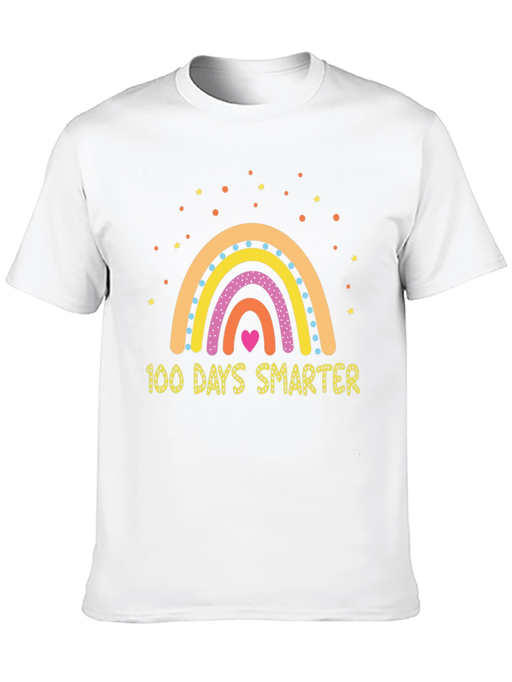 100 Days Smarter Rainbow T-Shirt