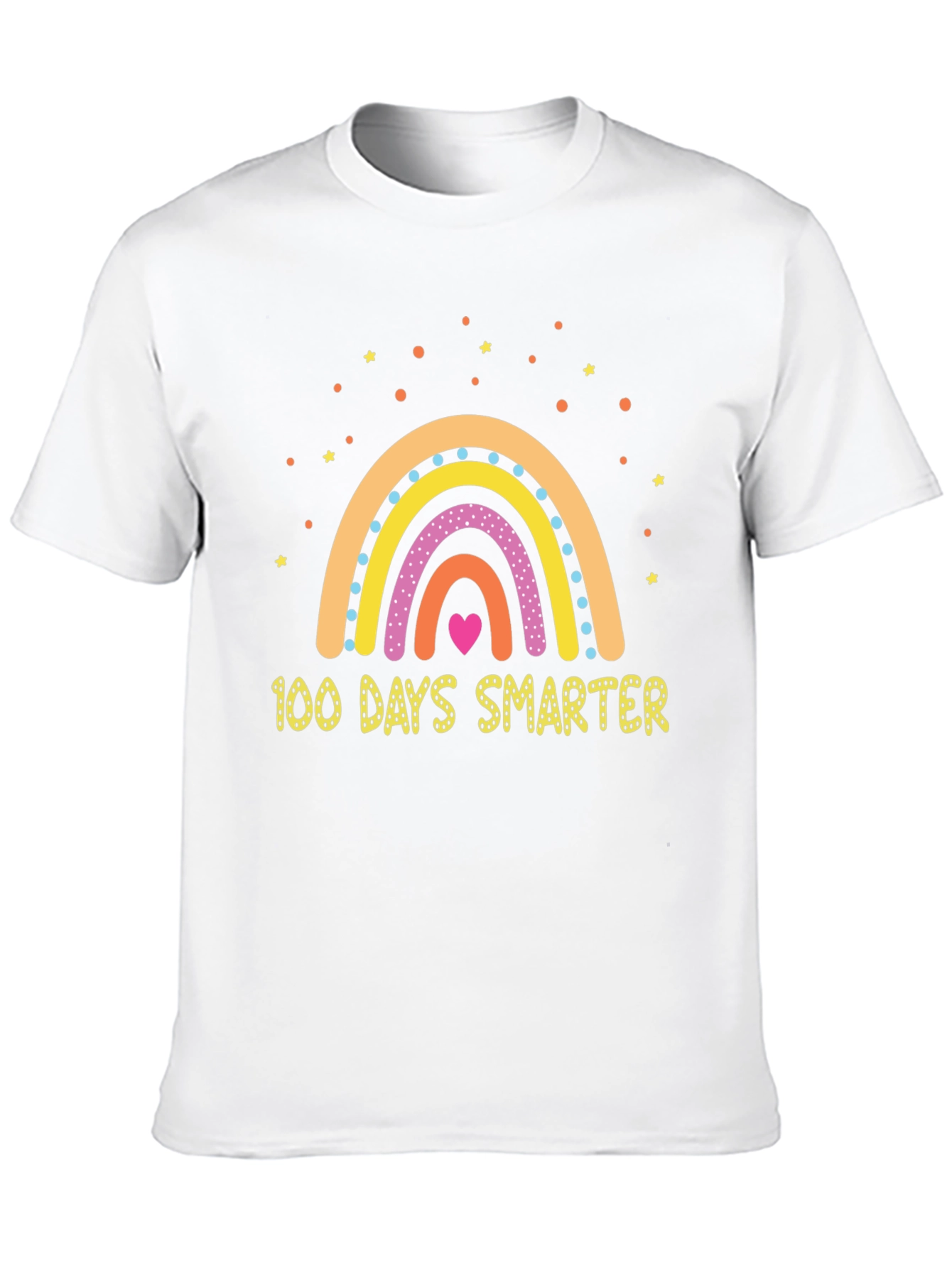 100 Days Smarter Rainbow T-Shirt