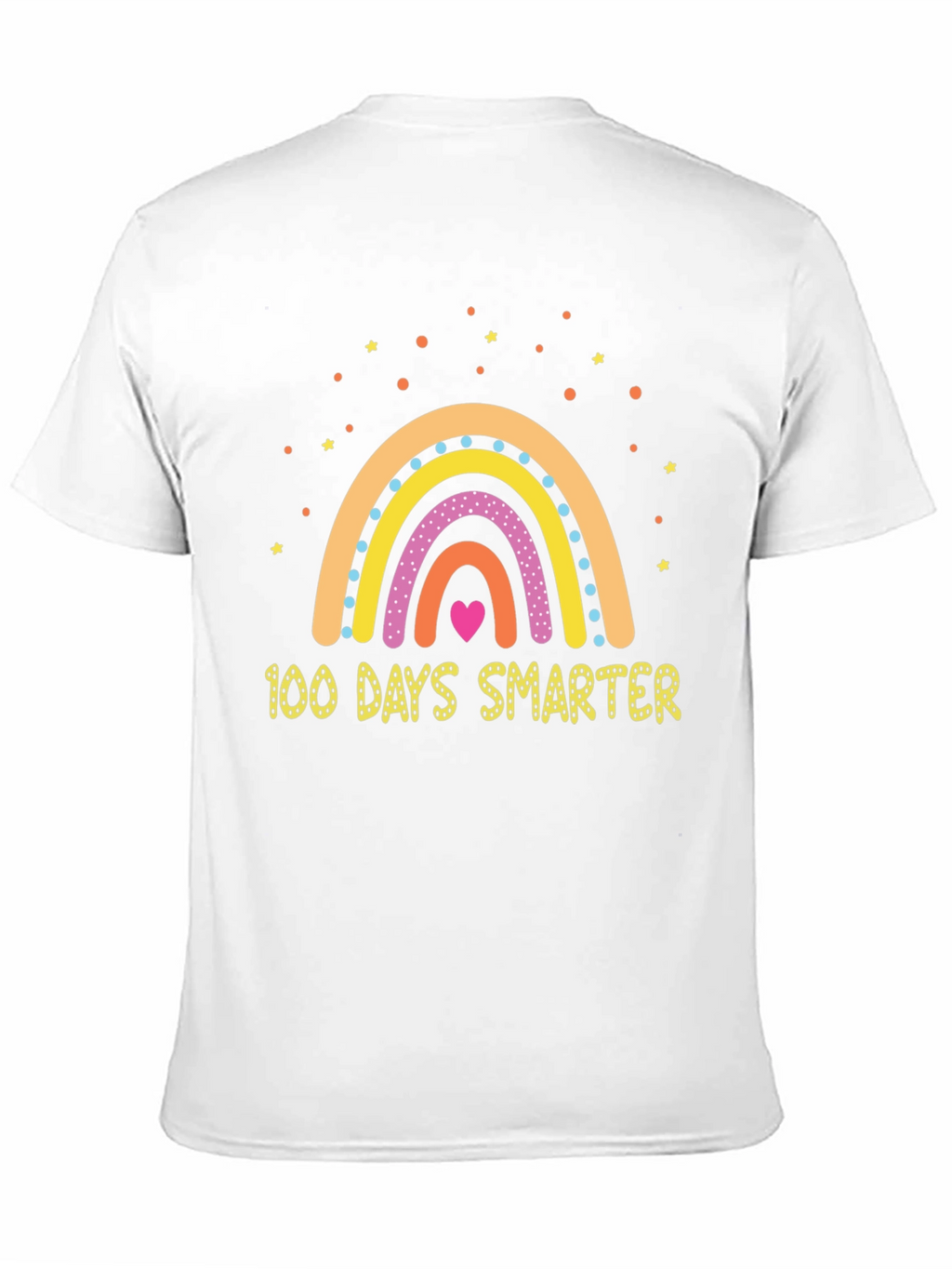 100 Days Smarter Rainbow T-Shirt