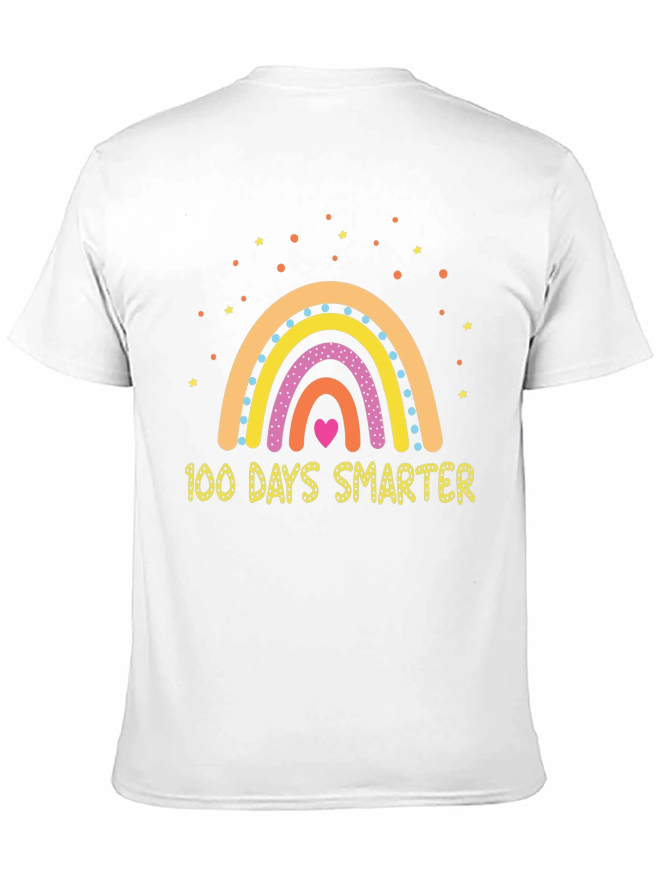 100 Days Smarter Rainbow T-Shirt