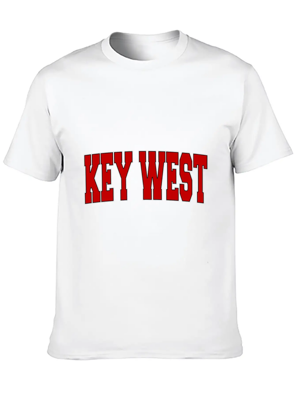 KEY WEST FL FLORIDA Varsity Style USA Vintage Spor Modern Fit Casual T-Shirt – Clean And Versatile Design