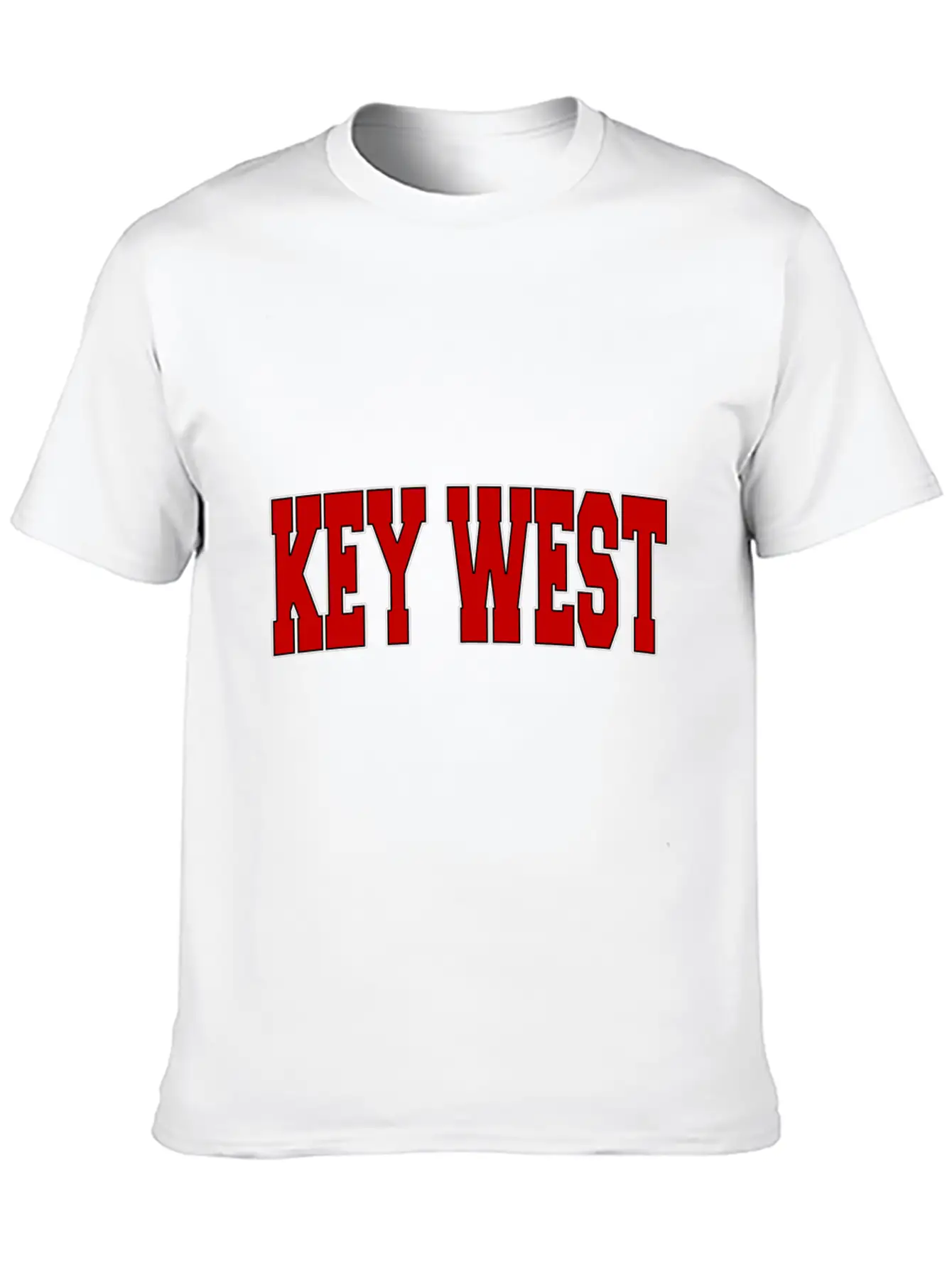 KEY WEST FL FLORIDA Varsity Style USA Vintage Spor Modern Fit Casual T-Shirt – Clean And Versatile Design