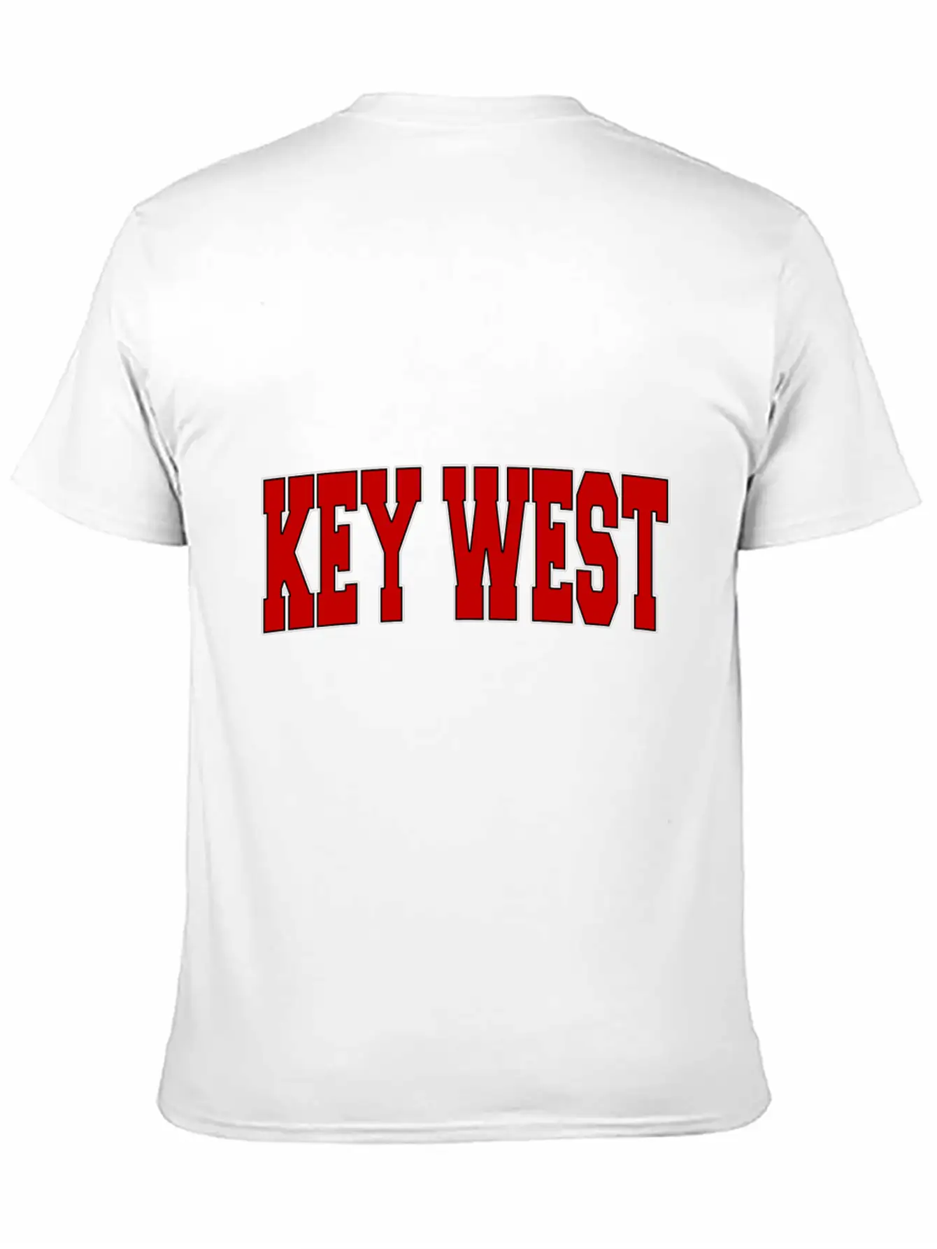 KEY WEST FL FLORIDA Varsity Style USA Vintage Spor Modern Fit Casual T-Shirt – Clean And Versatile Design