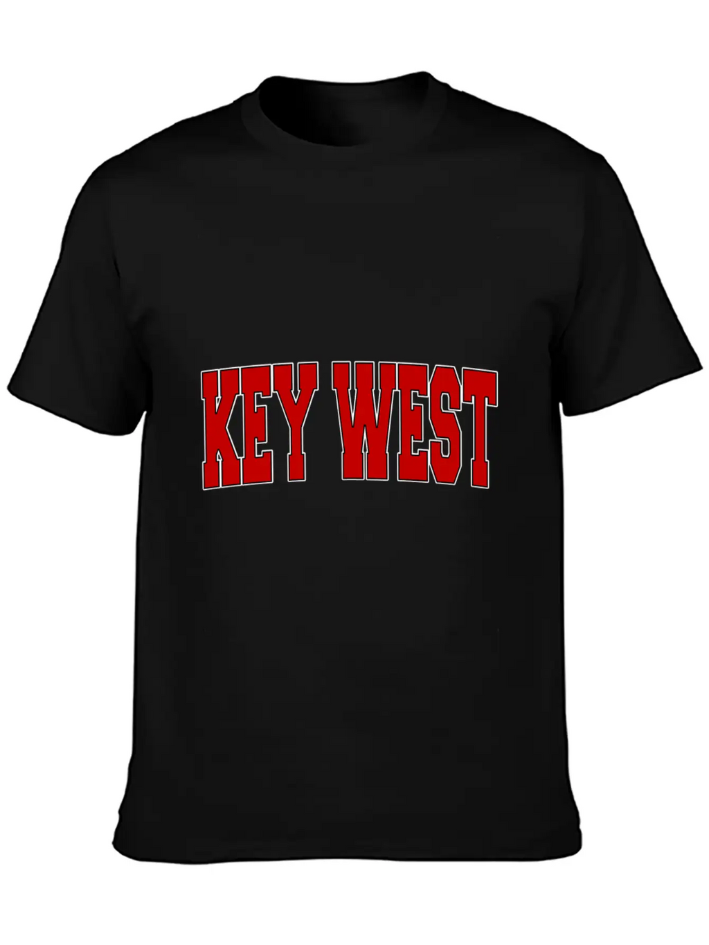 KEY WEST FL FLORIDA Varsity Style USA Vintage Spor Modern Fit Casual T-Shirt – Clean And Versatile Design