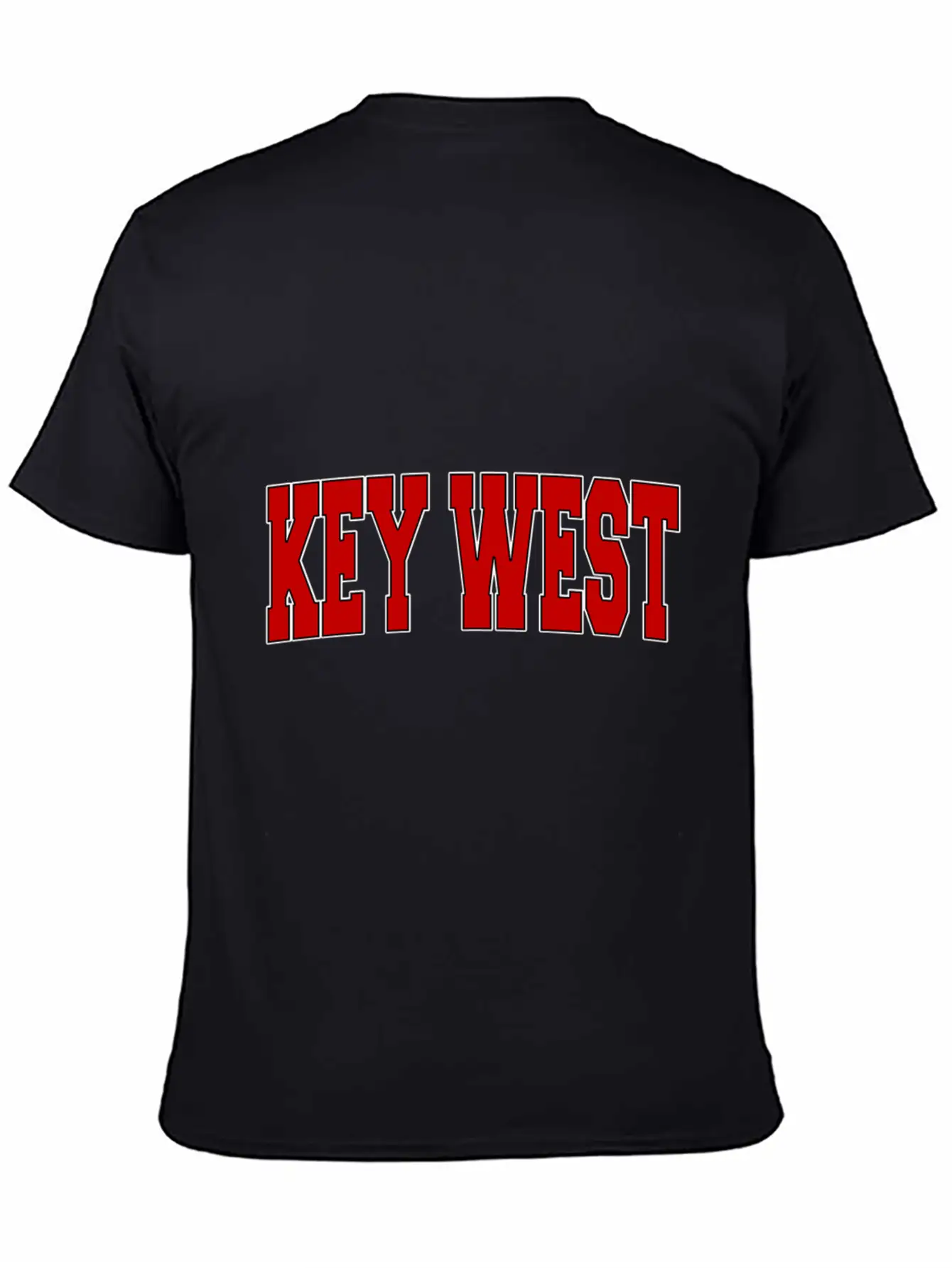KEY WEST FL FLORIDA Varsity Style USA Vintage Spor Modern Fit Casual T-Shirt – Clean And Versatile Design