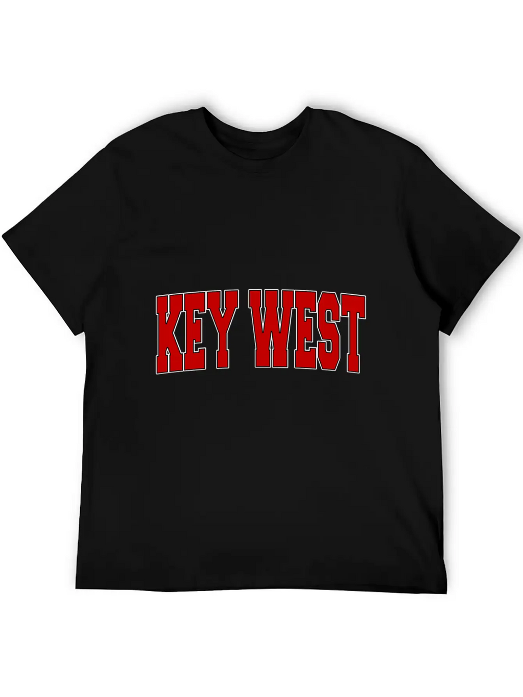 KEY WEST FL FLORIDA Varsity Style USA Vintage Spor Modern Fit Casual T-Shirt – Clean And Versatile Design