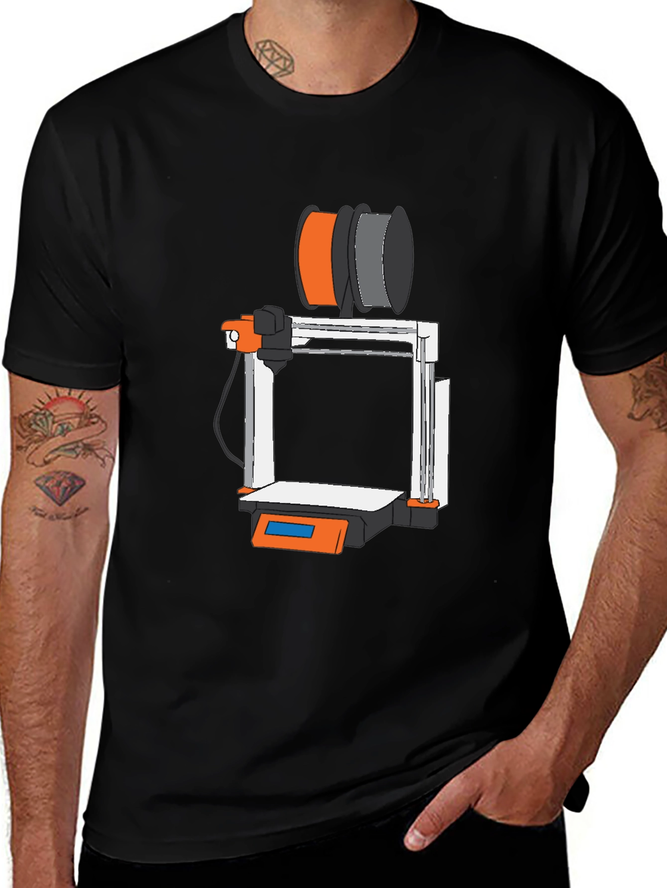 3D Printer T-Shirt - Unique Design Comfortable Fit