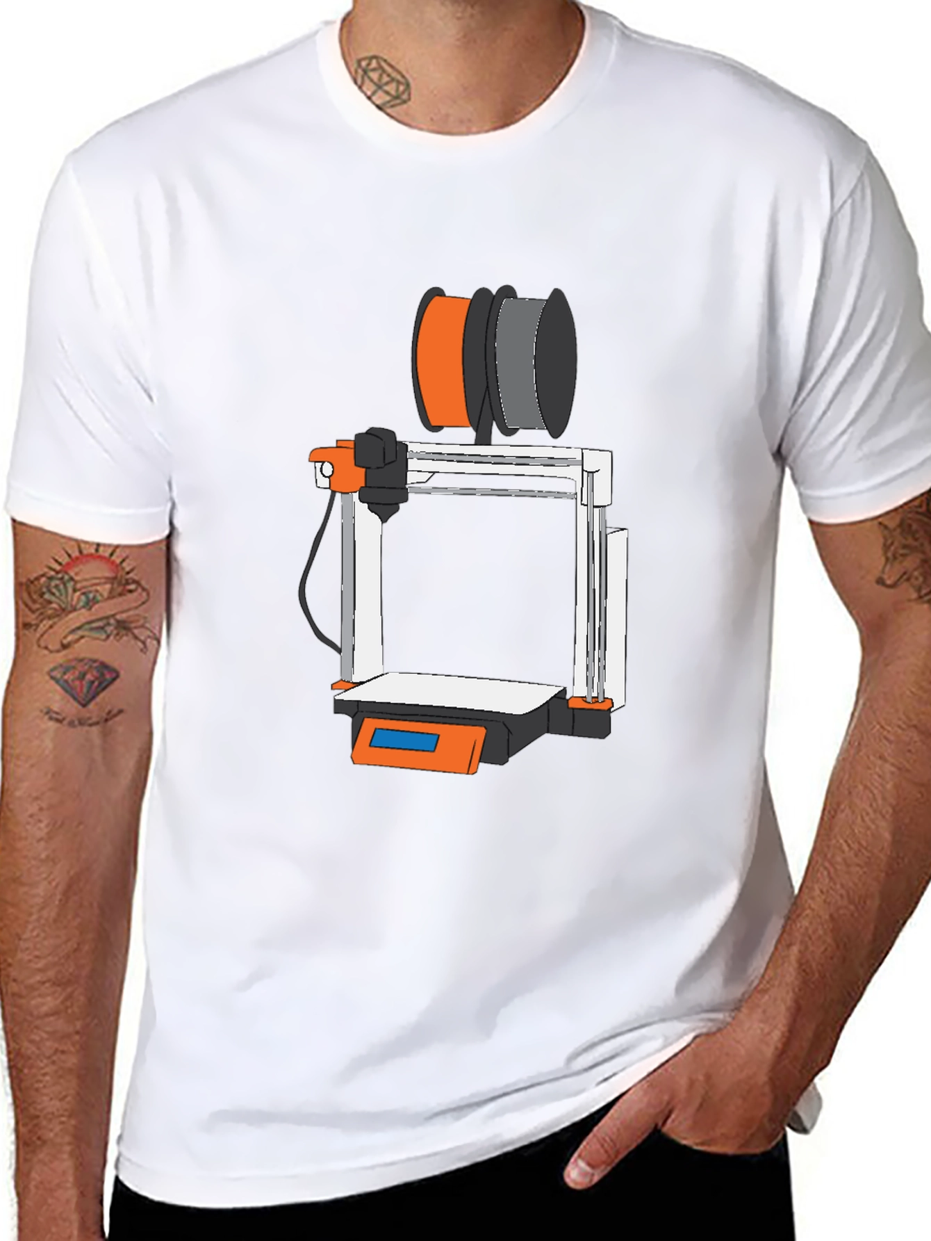 3D Printer T-Shirt - Unique Design Comfortable Fit
