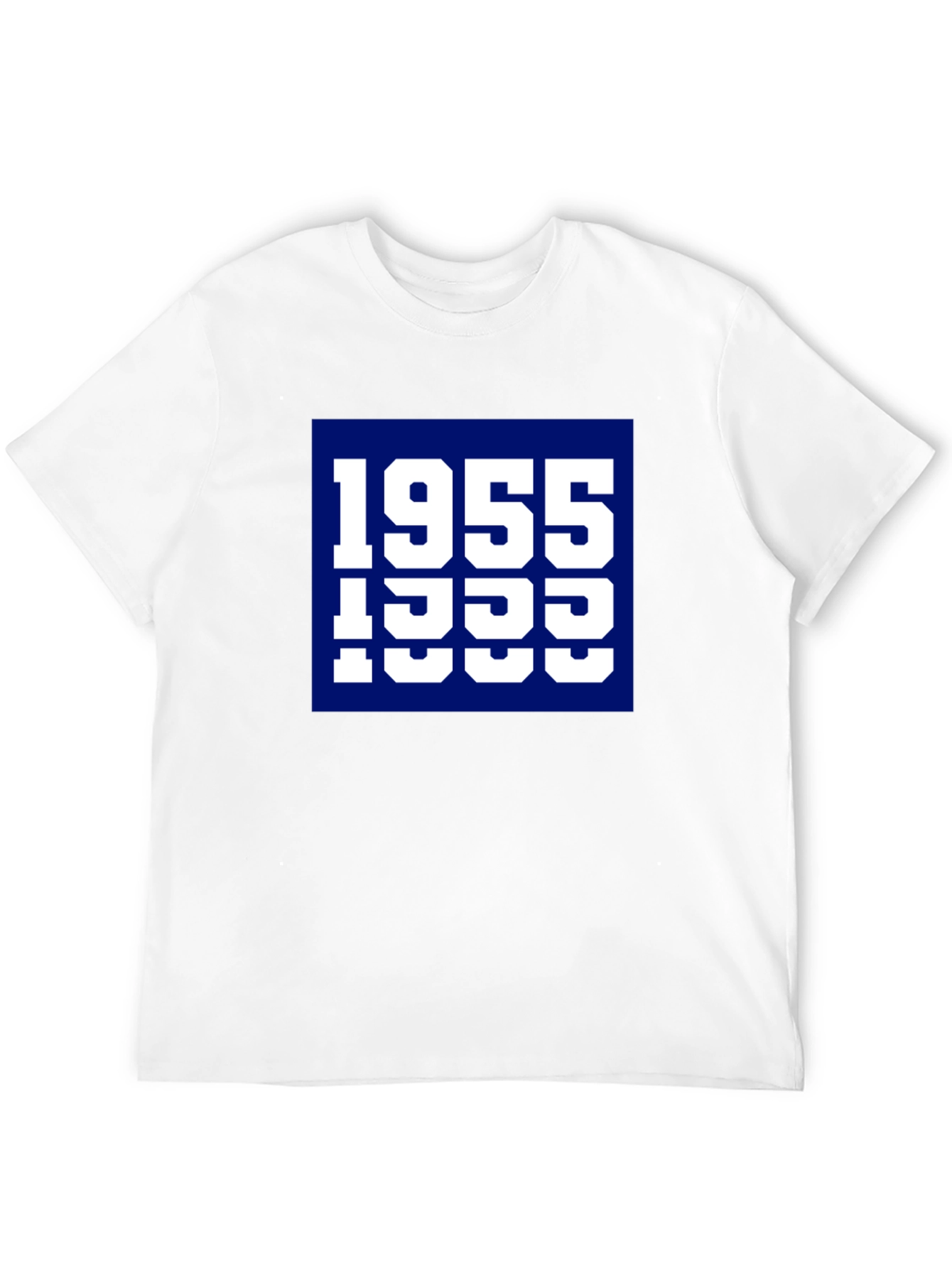1955 Typography Graphic Tee - Retro Style