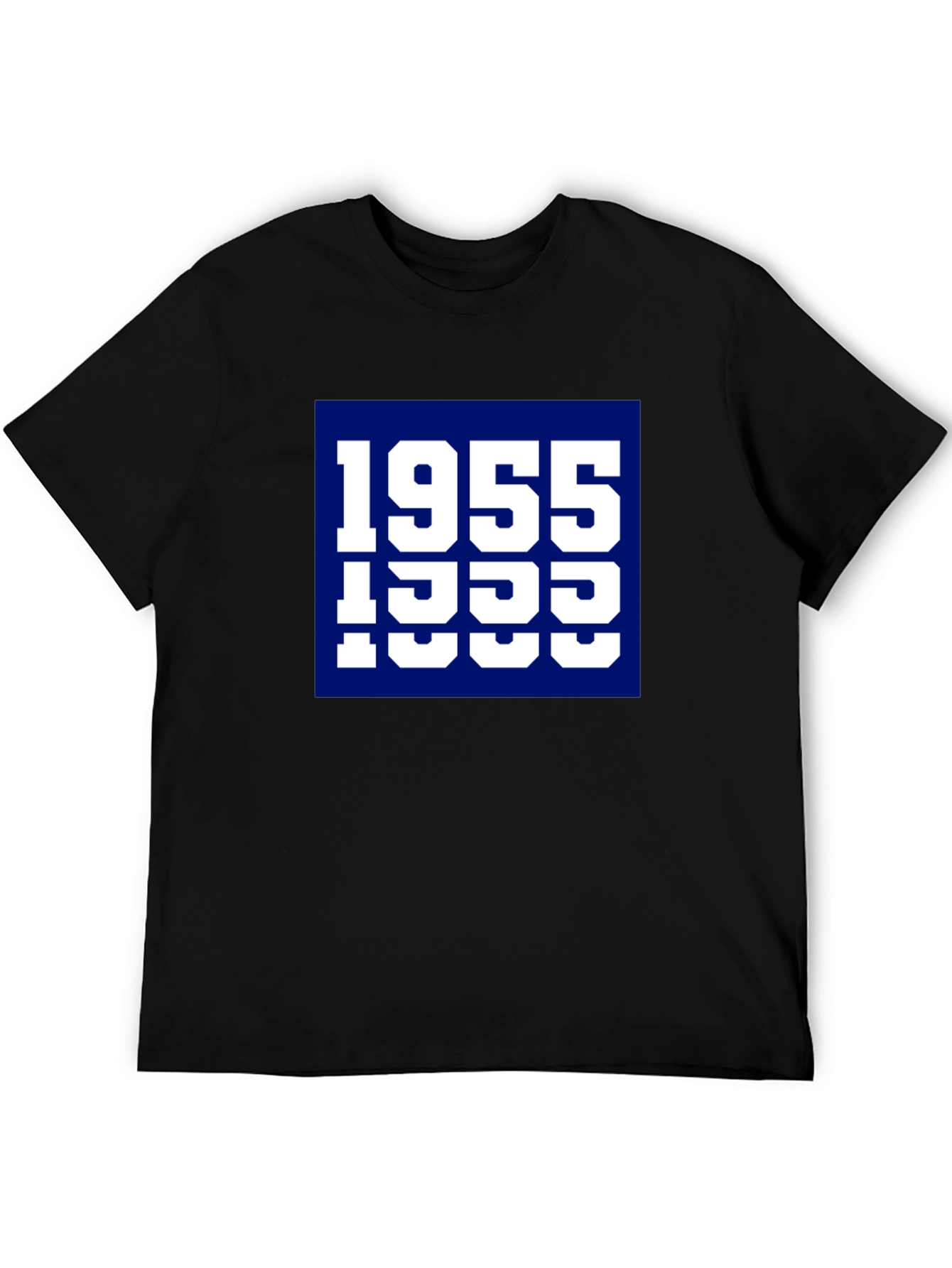 1955 Typography Graphic Tee - Retro Style
