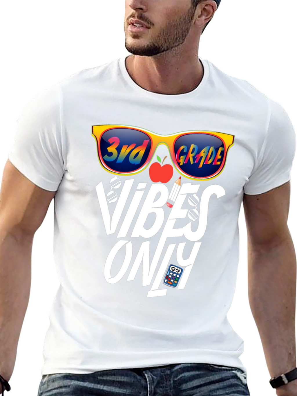 3rd Grade Vibes Only T-Shirt