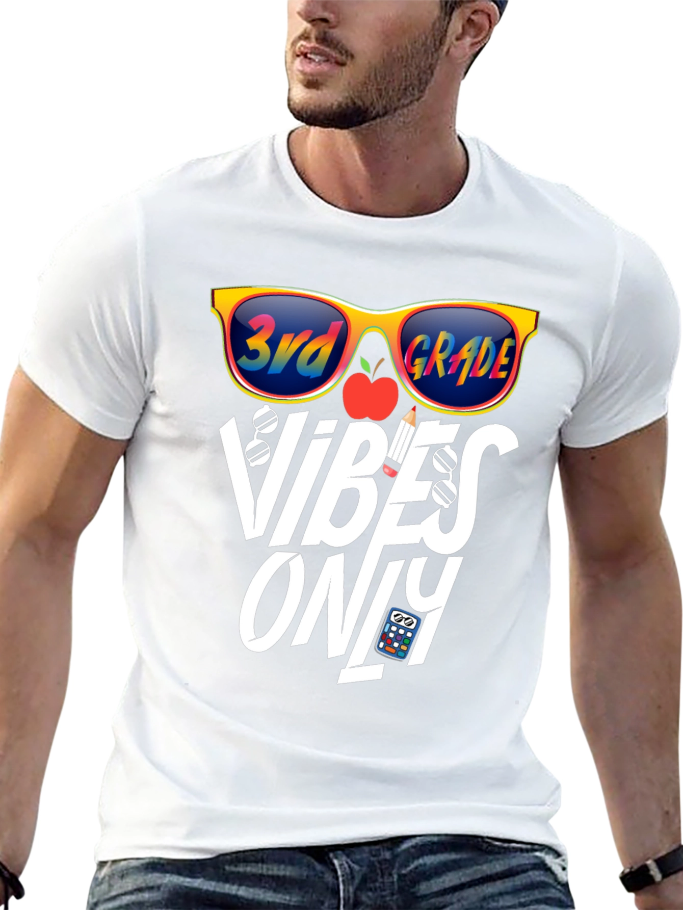 3rd Grade Vibes Only T-Shirt