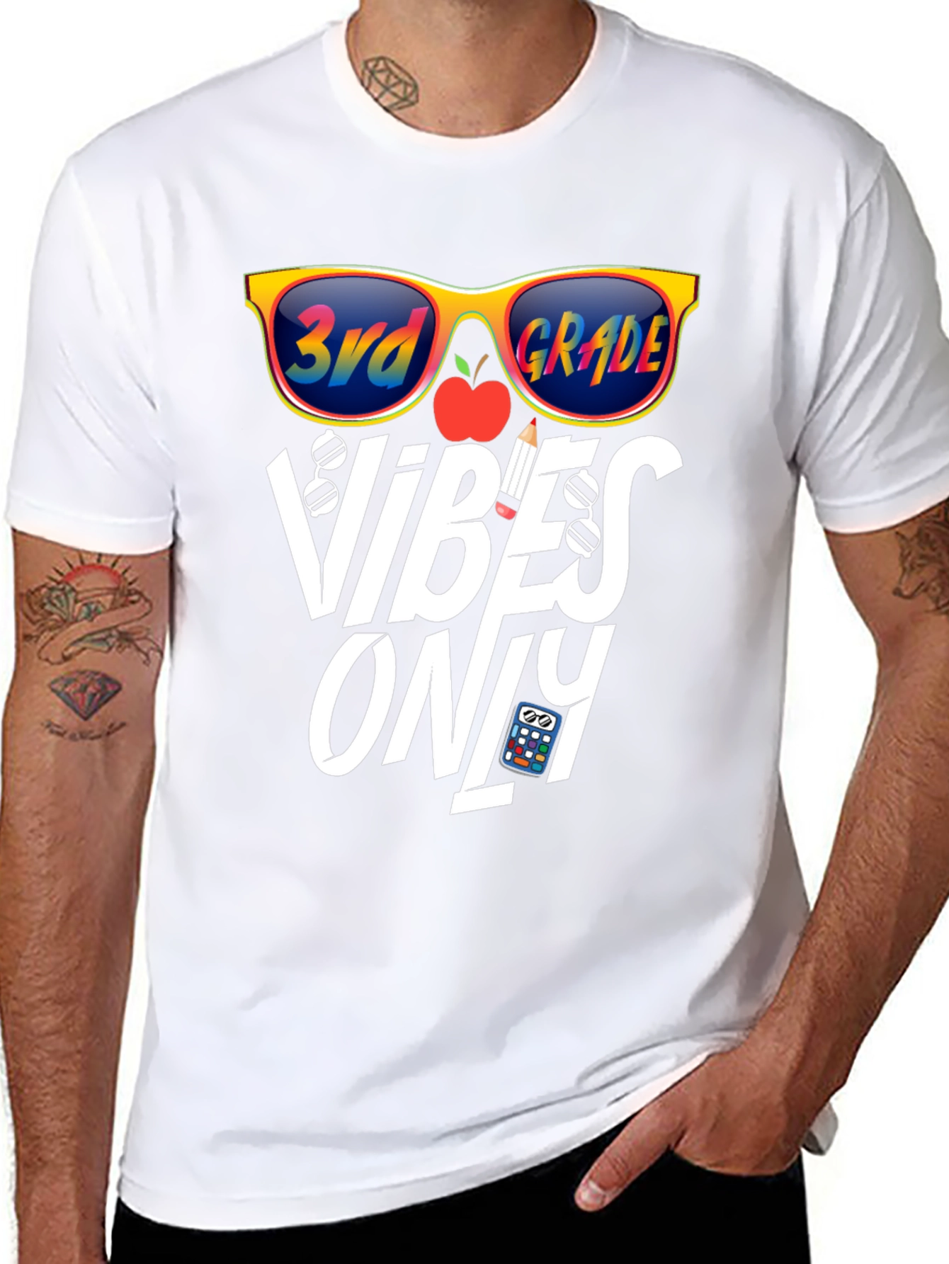 3rd Grade Vibes Only T-Shirt