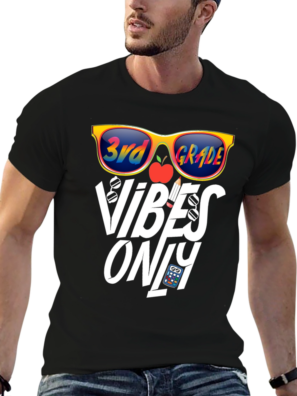 3rd Grade Vibes Only T-Shirt
