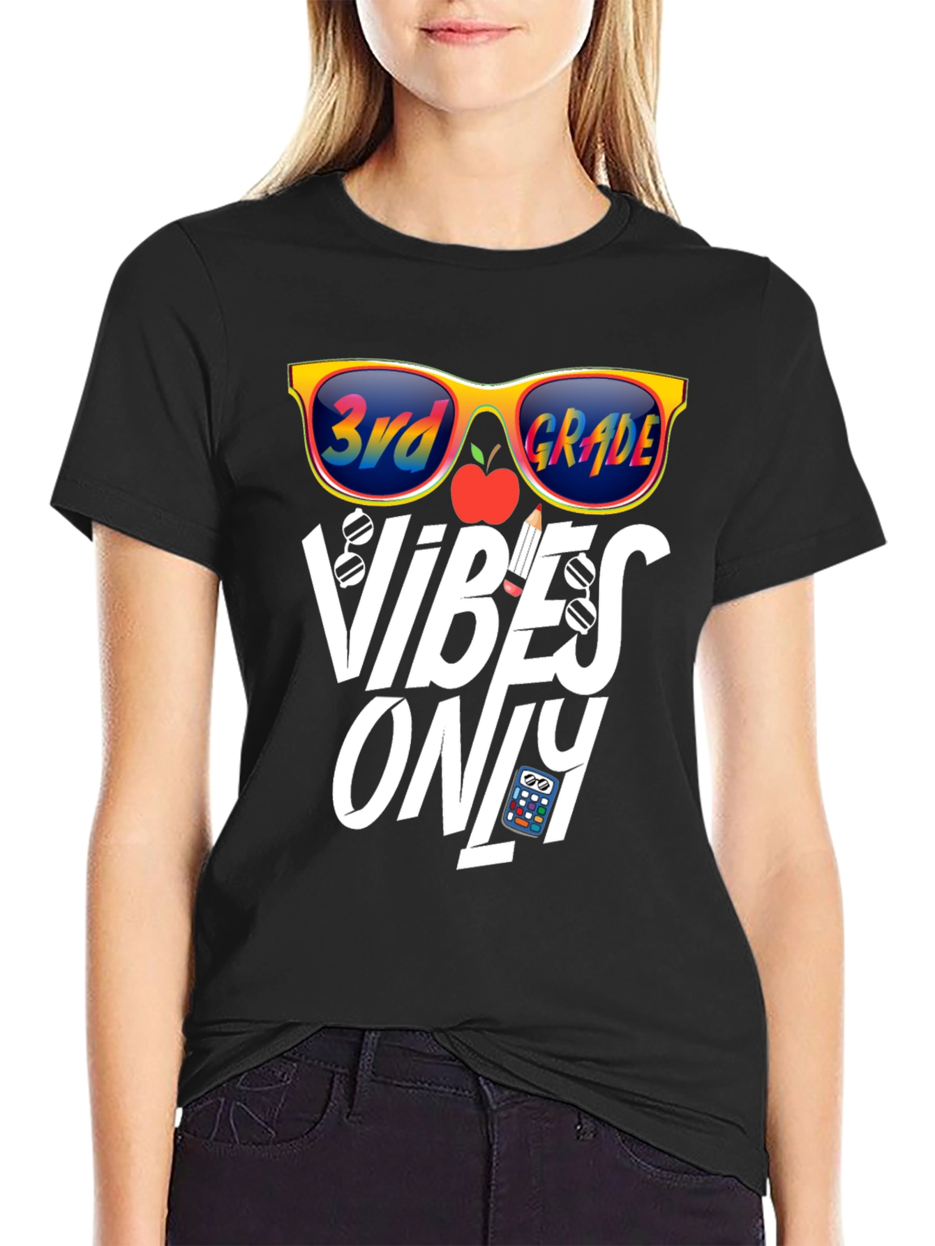 3rd Grade Vibes Only T-Shirt