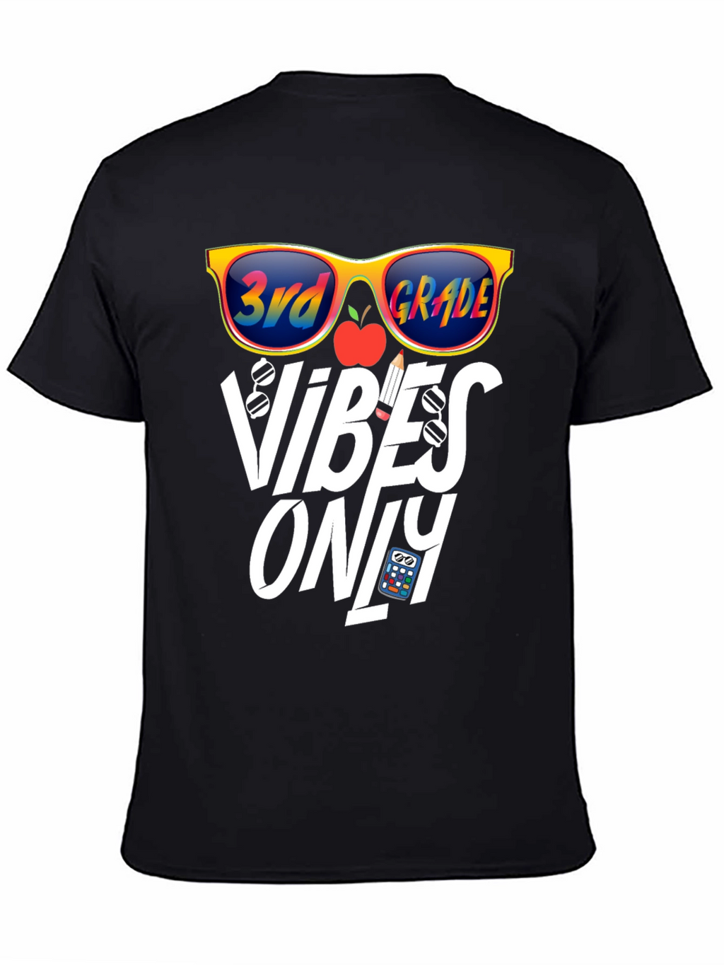 3rd Grade Vibes Only T-Shirt