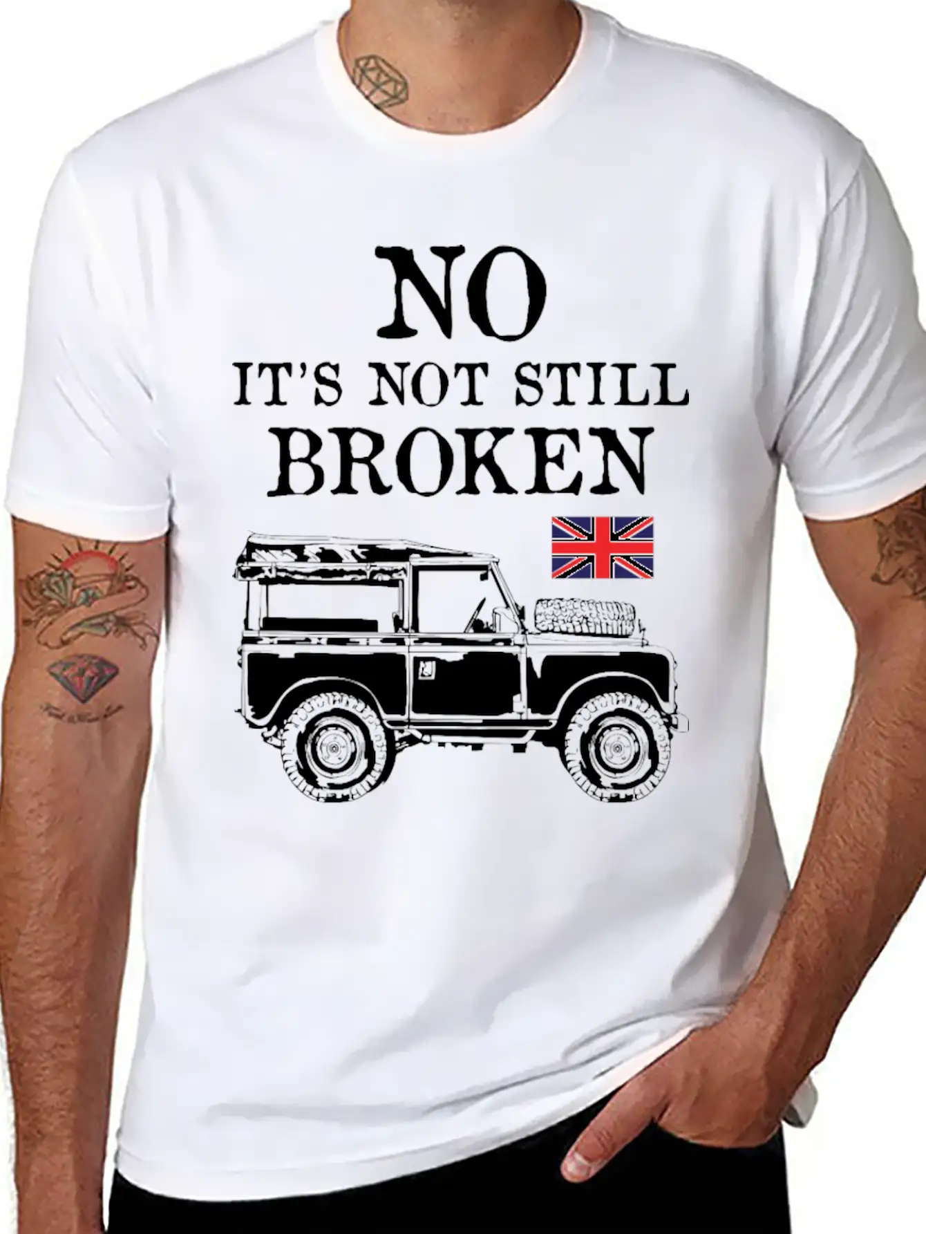 Landy Broken Again Timeless Short Sleeve Tee – Comfy And Minimalist Design