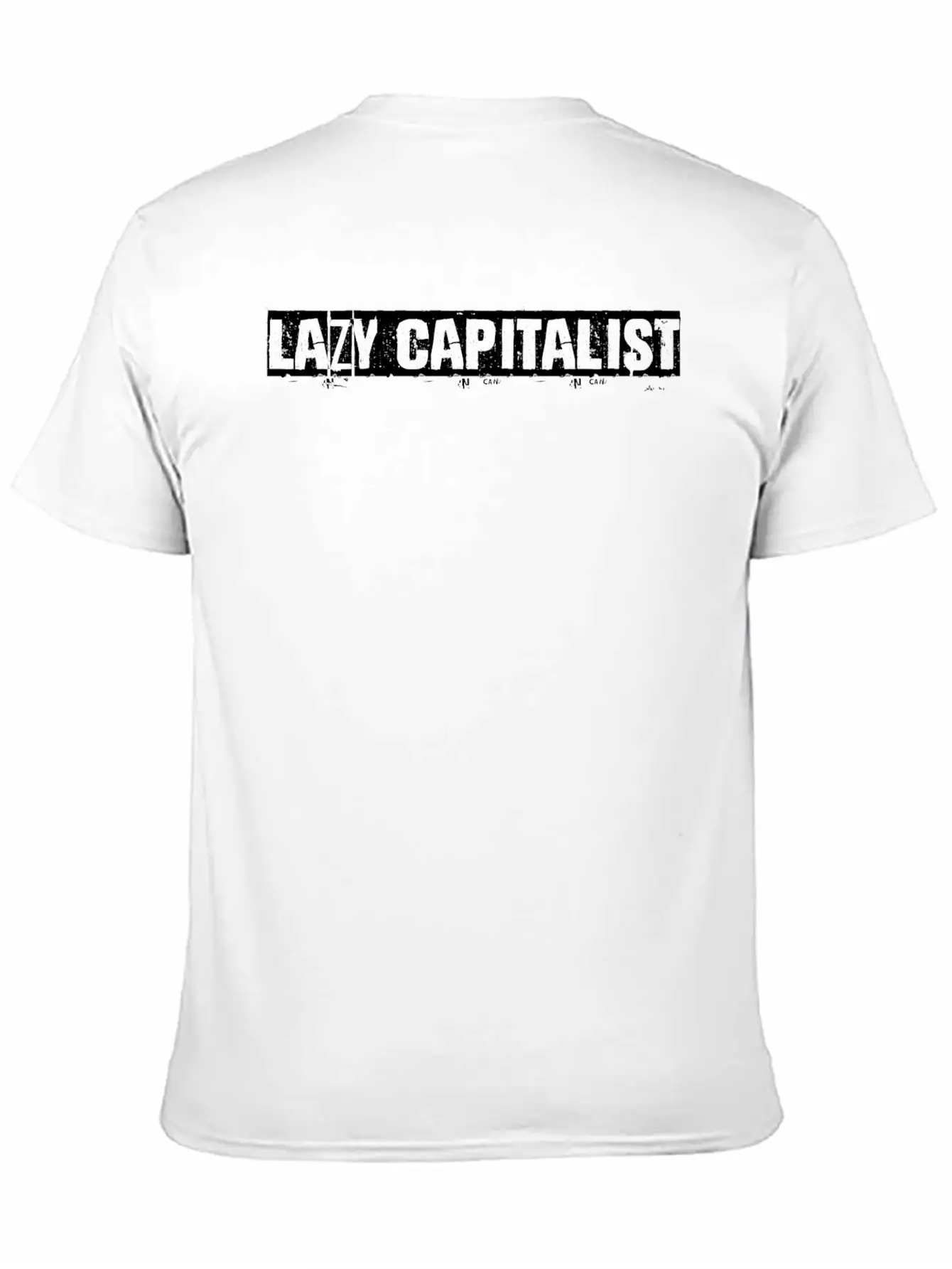 Lazy Capitalist Anti Capitalist Timeless Short Sleeve Tee – Comfy And Minimalist Design