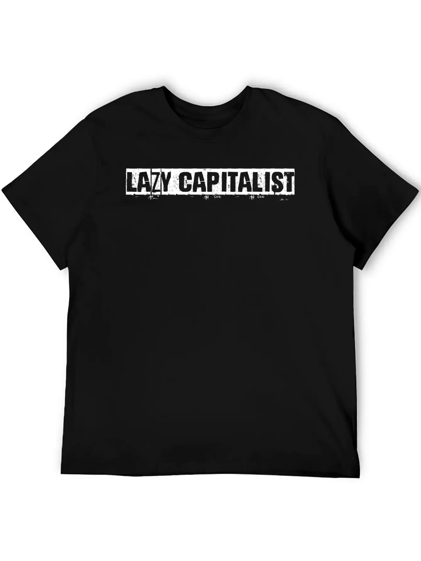 Lazy Capitalist Anti Capitalist Timeless Short Sleeve Tee – Comfy And Minimalist Design