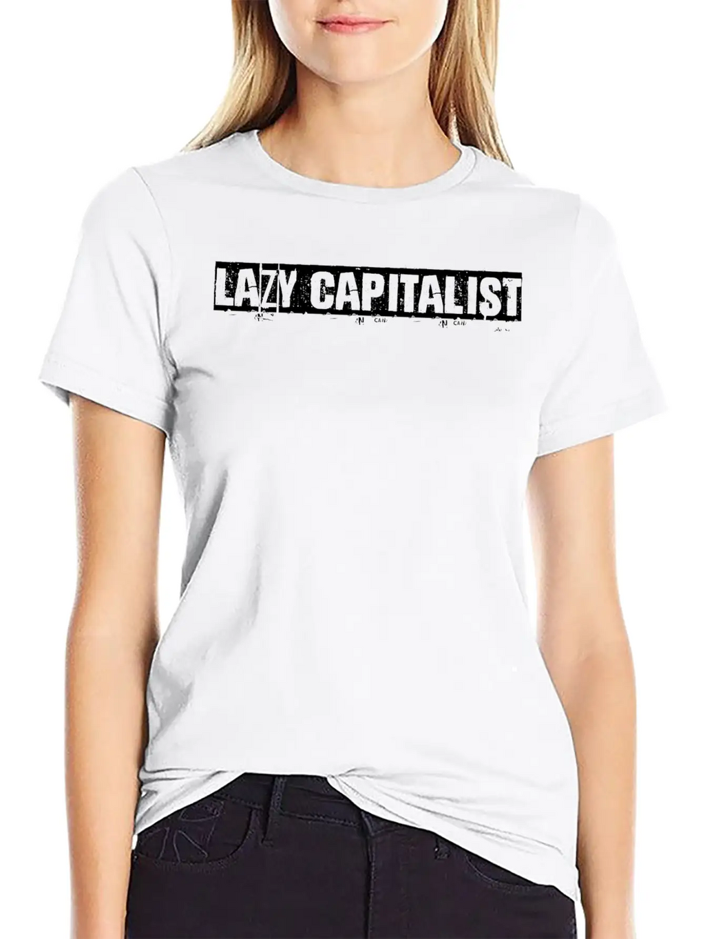 Lazy Capitalist Anti Capitalist Timeless Short Sleeve Tee – Comfy And Minimalist Design