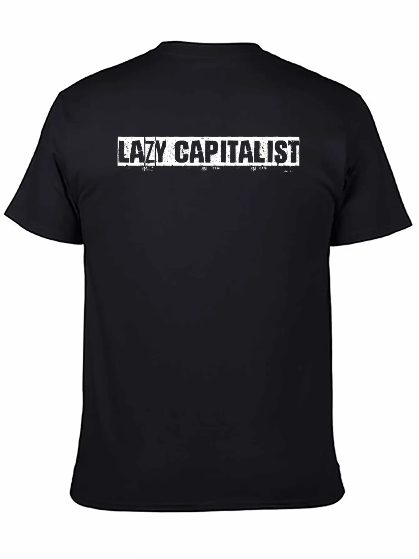 Lazy Capitalist Anti Capitalist Timeless Short Sleeve Tee – Comfy And Minimalist Design