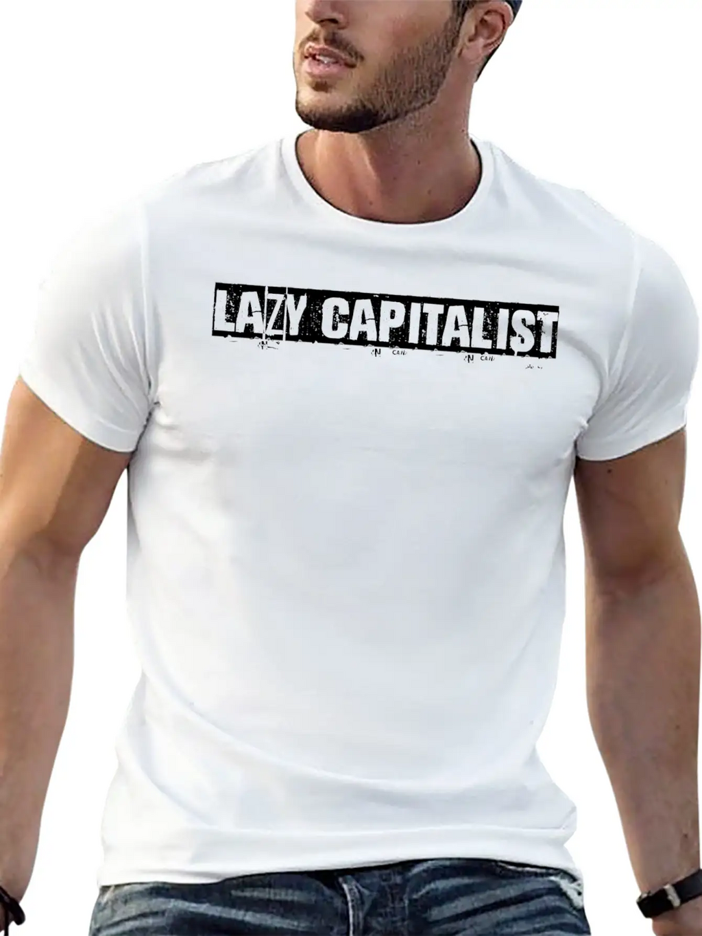 Lazy Capitalist Anti Capitalist Timeless Short Sleeve Tee – Comfy And Minimalist Design