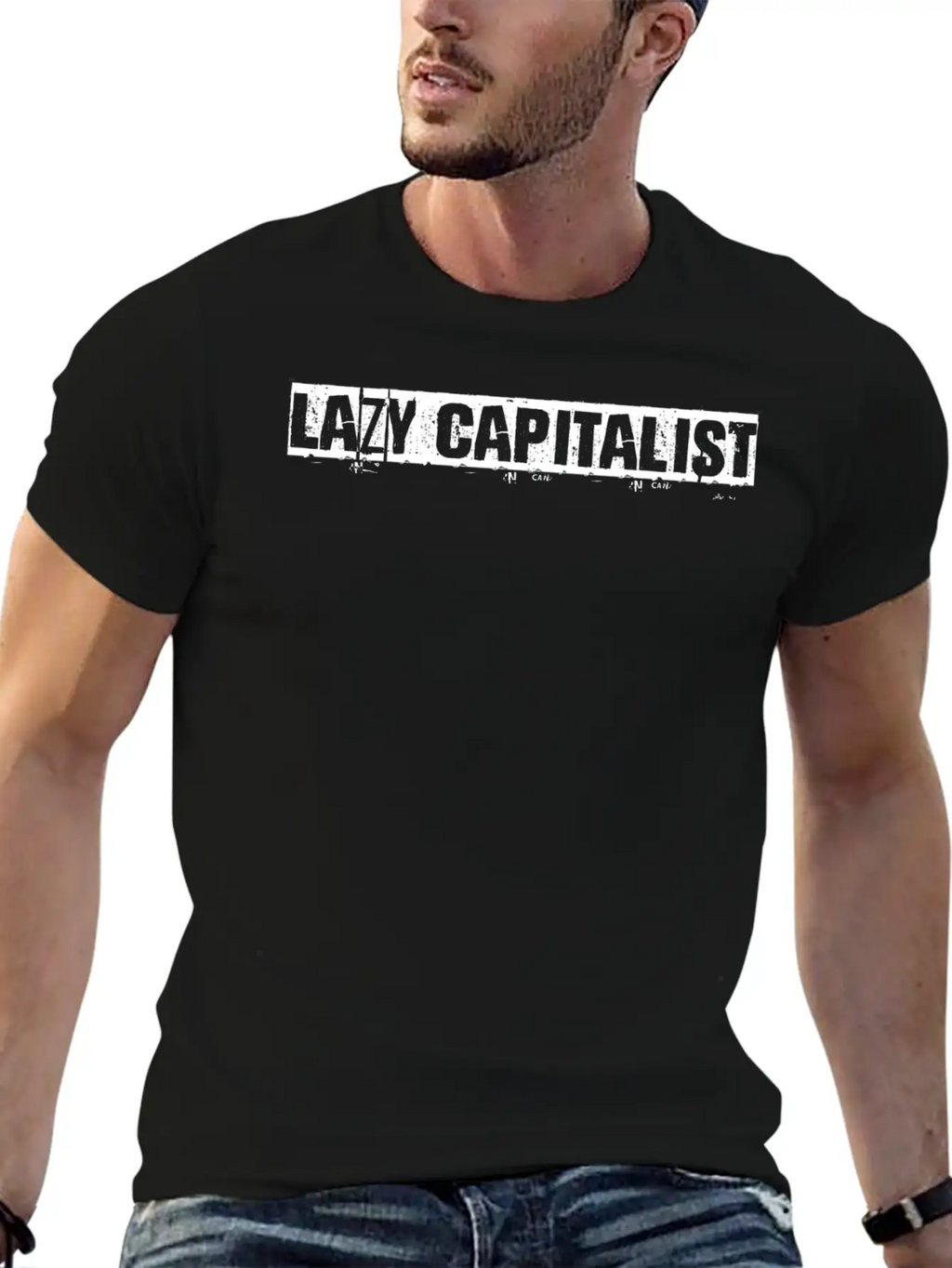 Lazy Capitalist Anti Capitalist Timeless Short Sleeve Tee – Comfy And Minimalist Design