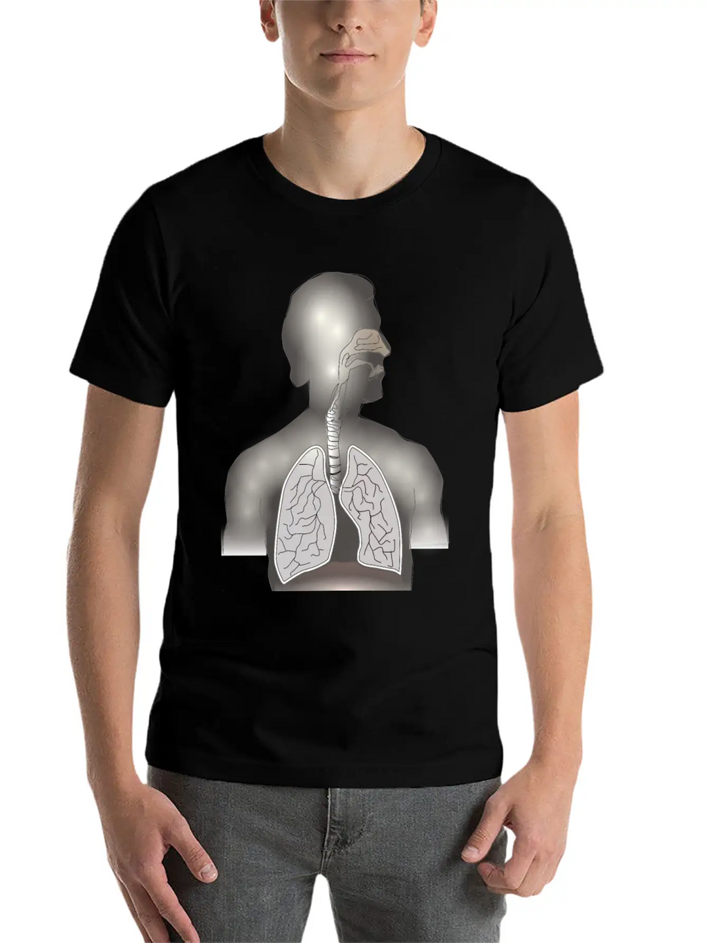 Lungs, Windpipe Mouth (Remix Of Moini) Modern Fit Casual T-Shirt – Clean And Versatile Design