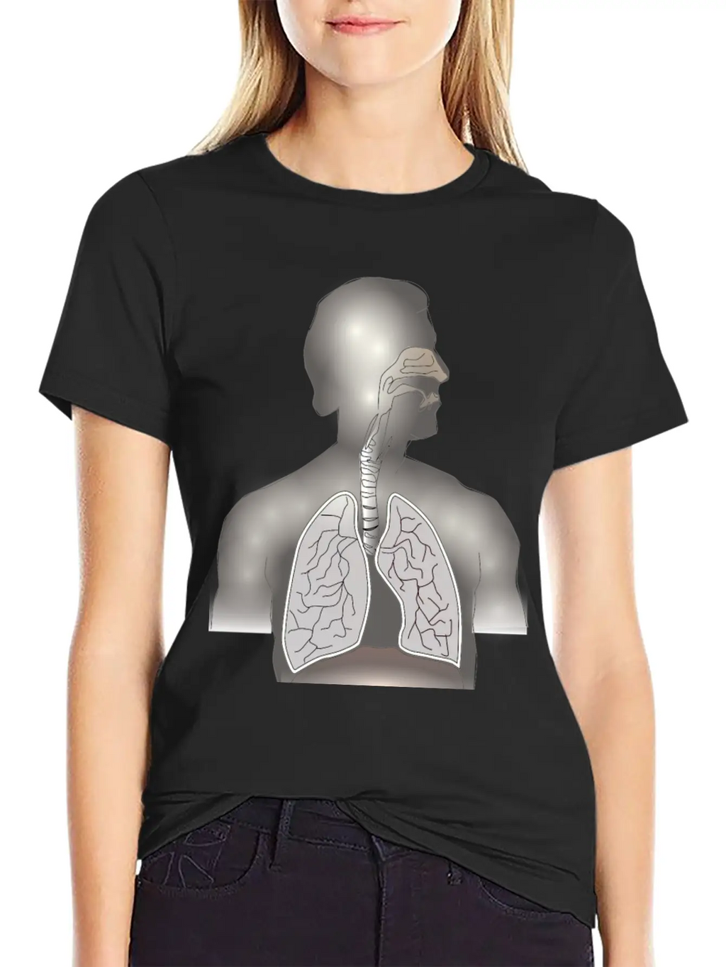 Lungs, Windpipe Mouth (Remix Of Moini) Modern Fit Casual T-Shirt – Clean And Versatile Design