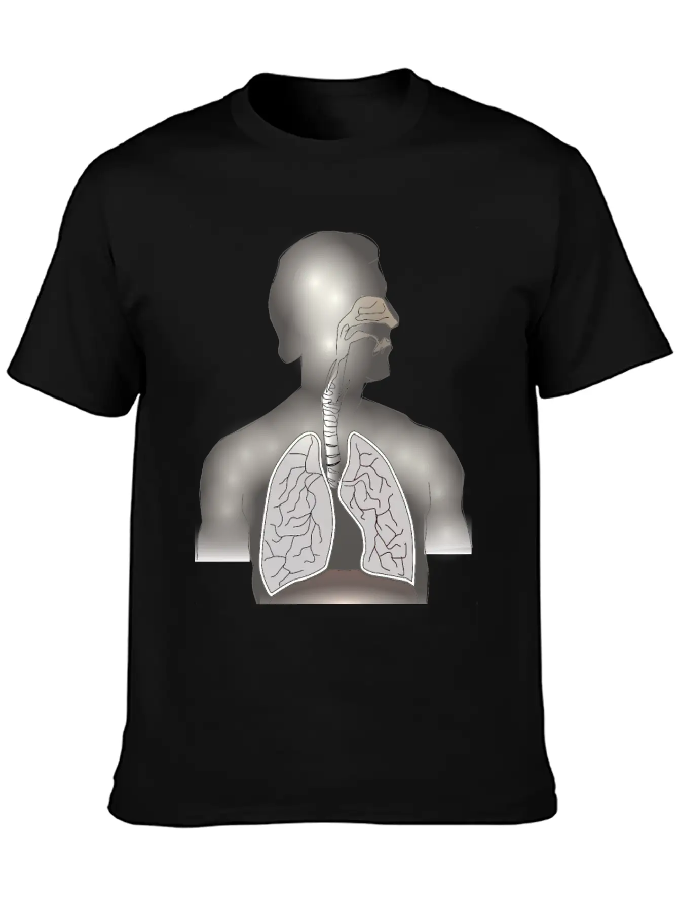 Lungs, Windpipe Mouth (Remix Of Moini) Modern Fit Casual T-Shirt – Clean And Versatile Design