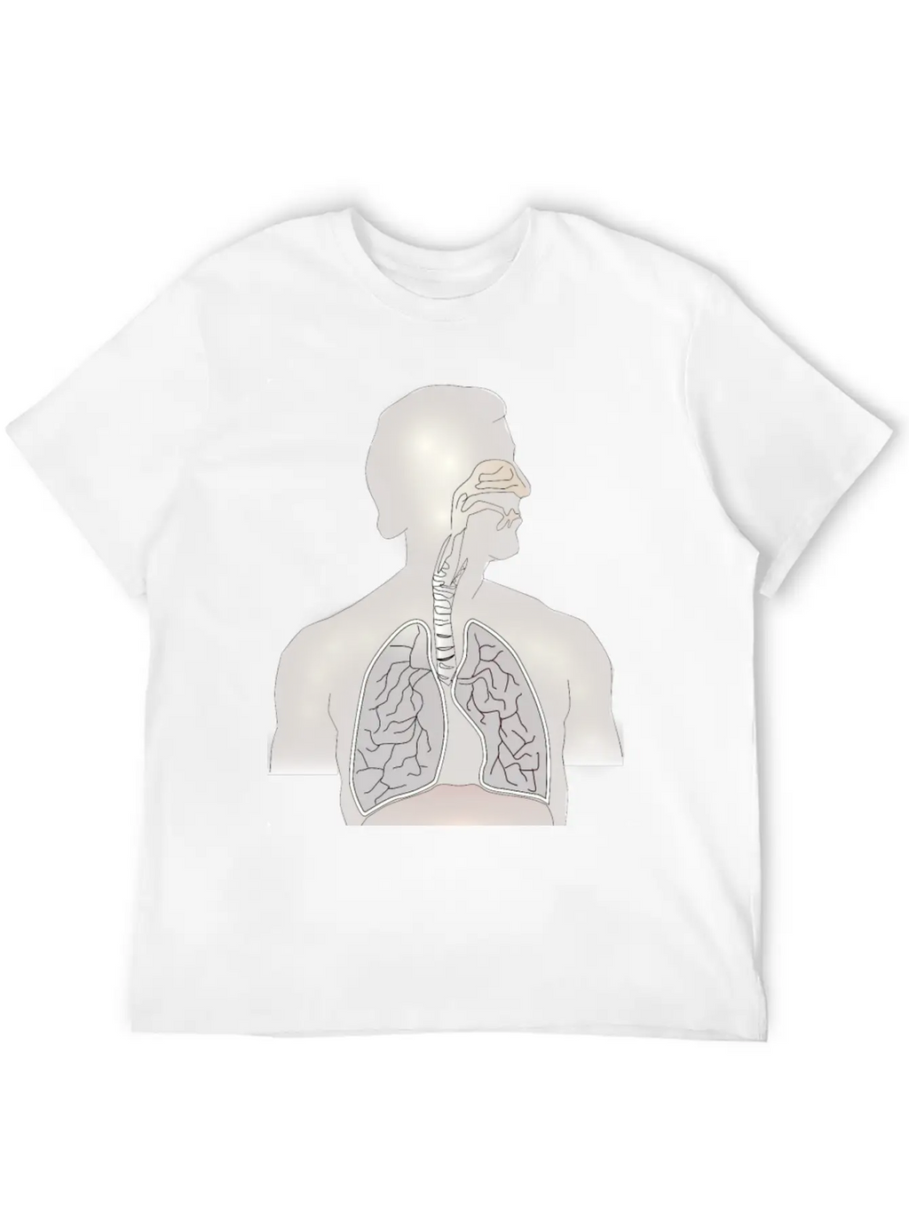 Lungs, Windpipe Mouth (Remix Of Moini) Modern Fit Casual T-Shirt – Clean And Versatile Design