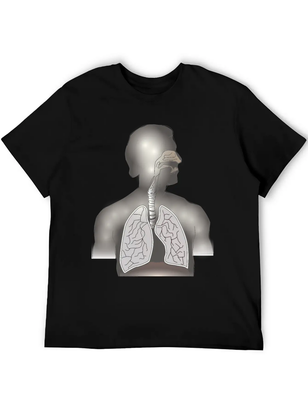 Lungs, Windpipe Mouth (Remix Of Moini) Modern Fit Casual T-Shirt – Clean And Versatile Design