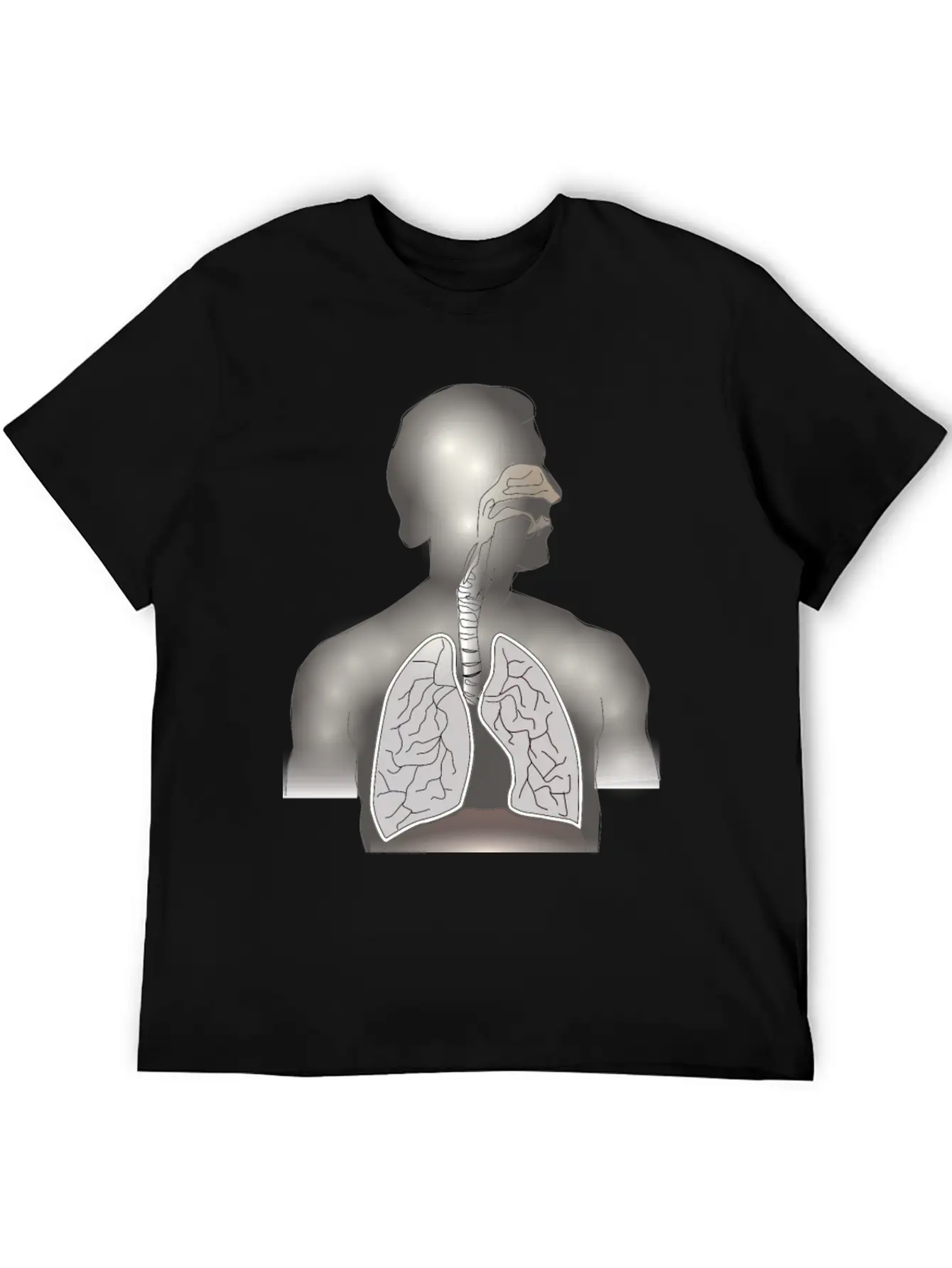 Lungs, Windpipe Mouth (Remix Of Moini) Modern Fit Casual T-Shirt – Clean And Versatile Design