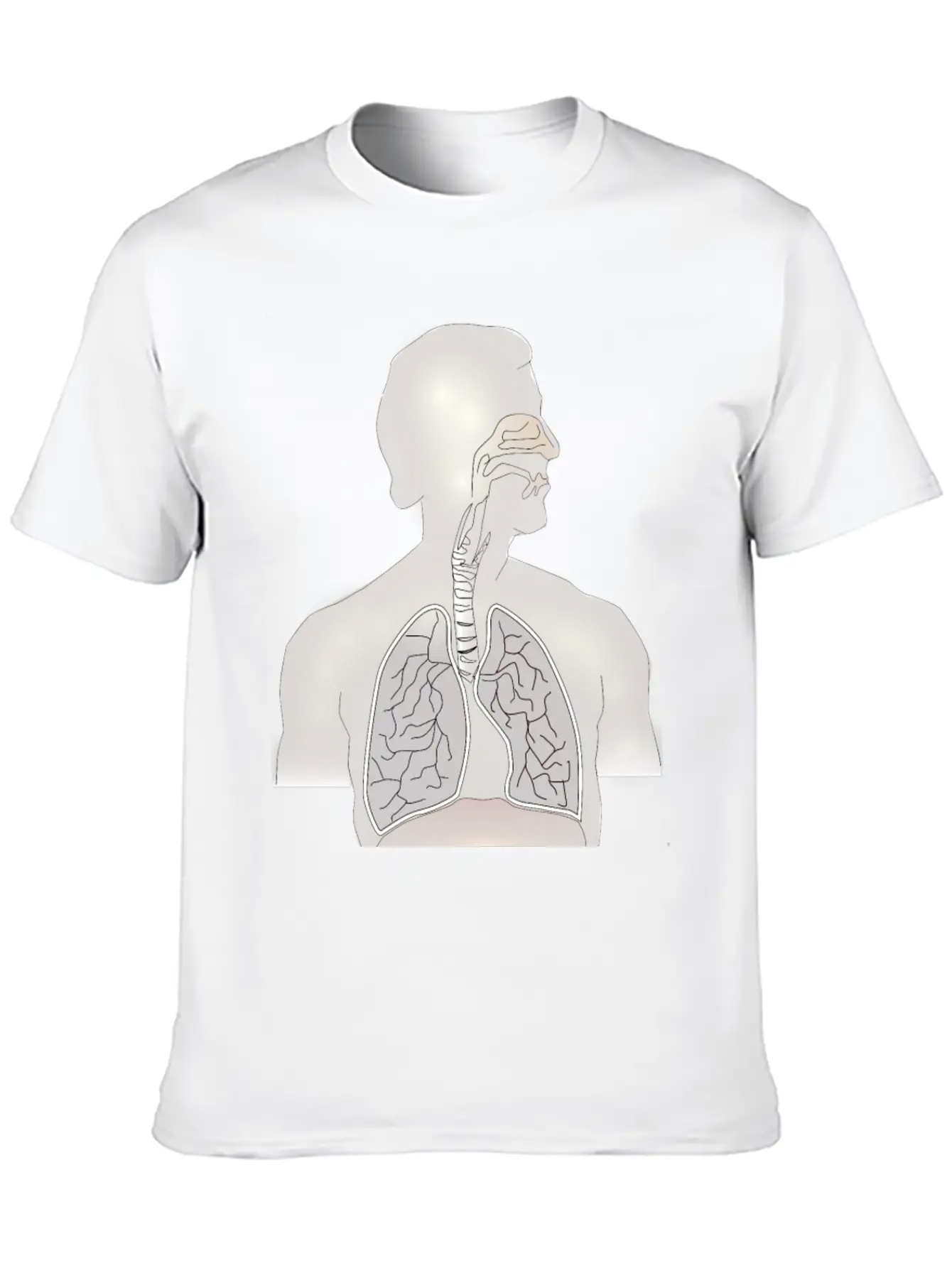 Lungs, Windpipe Mouth (Remix Of Moini) Modern Fit Casual T-Shirt – Clean And Versatile Design