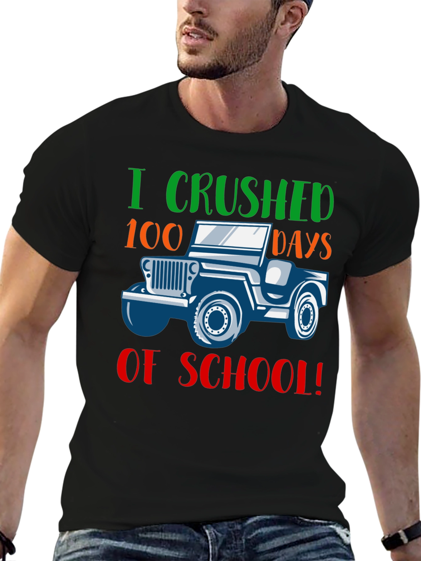100 Days of School T-Shirt - I Crushed It!