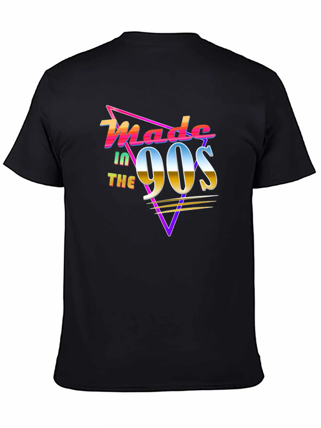 "Made In The 90s" Vaporwave Design. Retro 90's Classic Crew Neck Graphic Tee – Everyday Minimal Look