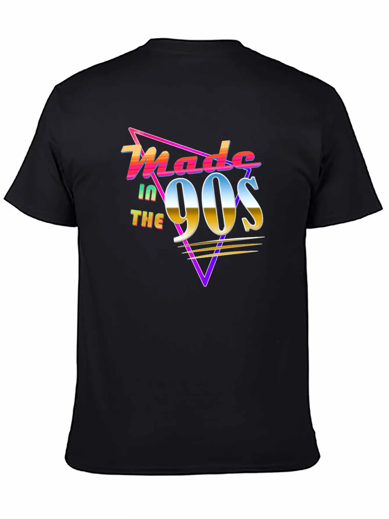 "Made In The 90s" Vaporwave Design. Retro 90's Classic Crew Neck Graphic Tee – Everyday Minimal Look