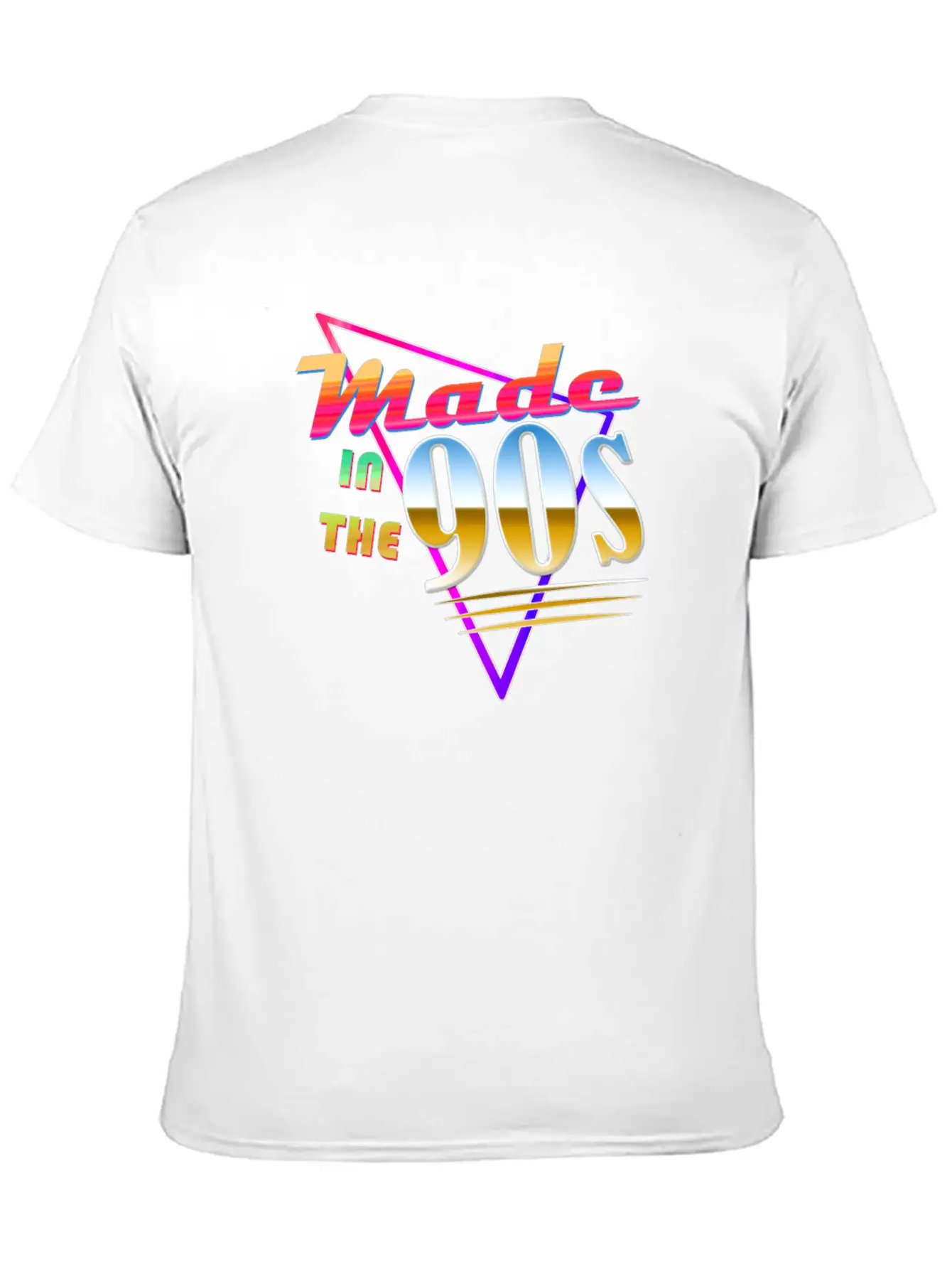 "Made In The 90s" Vaporwave Design. Retro 90's Classic Crew Neck Graphic Tee – Everyday Minimal Look