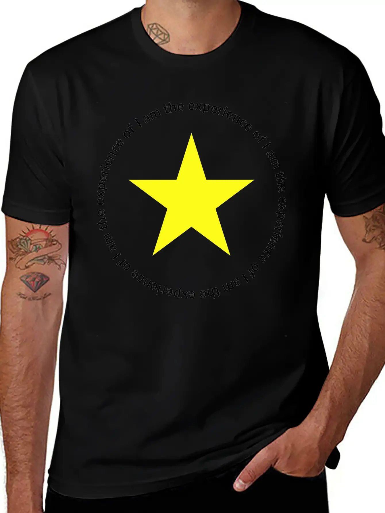 Mantric 2 — I Am Timeless Short Sleeve Tee – Comfy And Minimalist Design