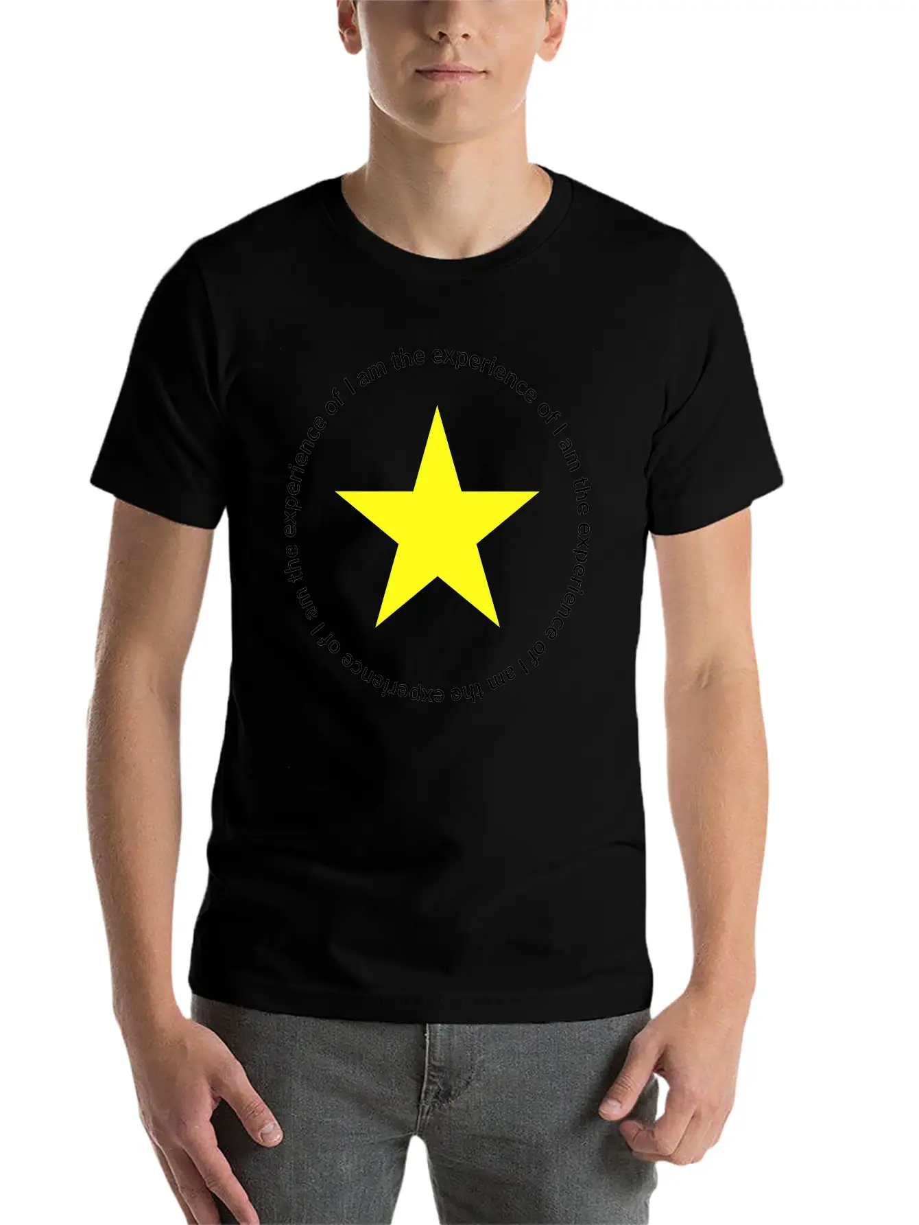 Mantric 2 — I Am Timeless Short Sleeve Tee – Comfy And Minimalist Design